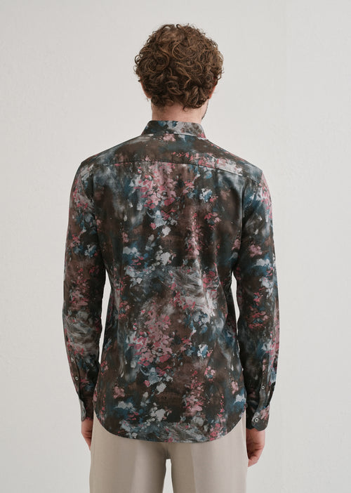 Drip Splash Printed Shirt