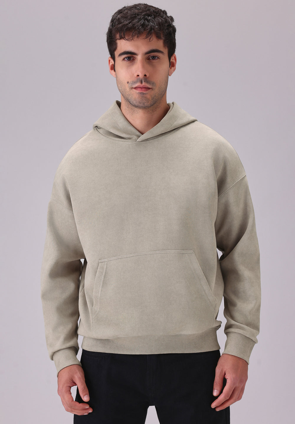 Dual Shade Grey Hoodie