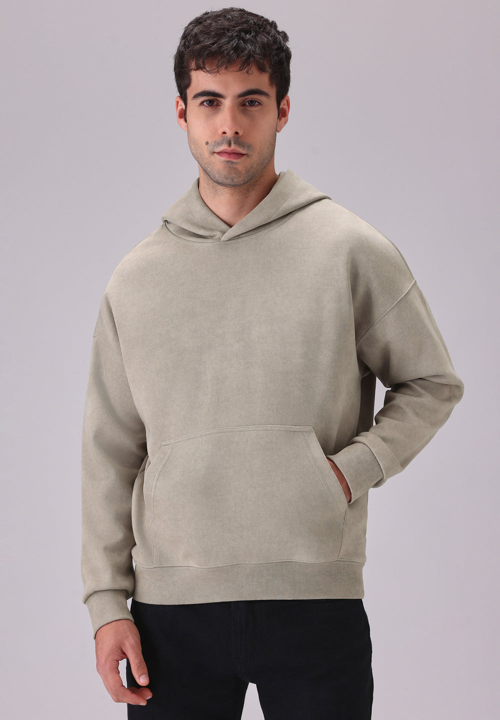 Dual Shade Grey Hoodie