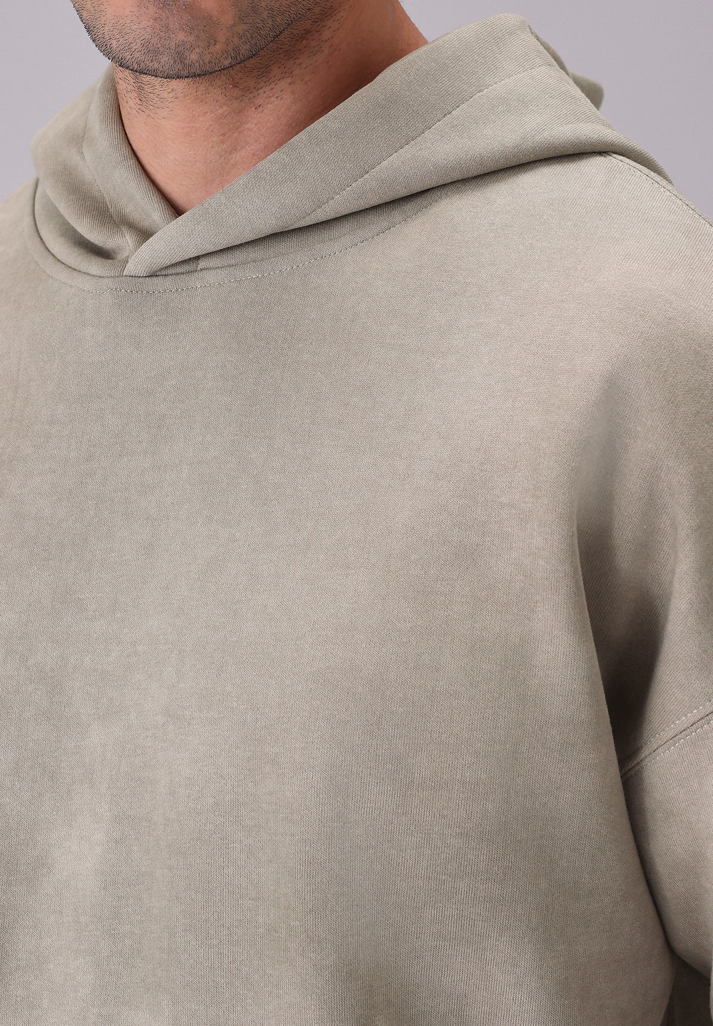 Dual Shade Grey Hoodie