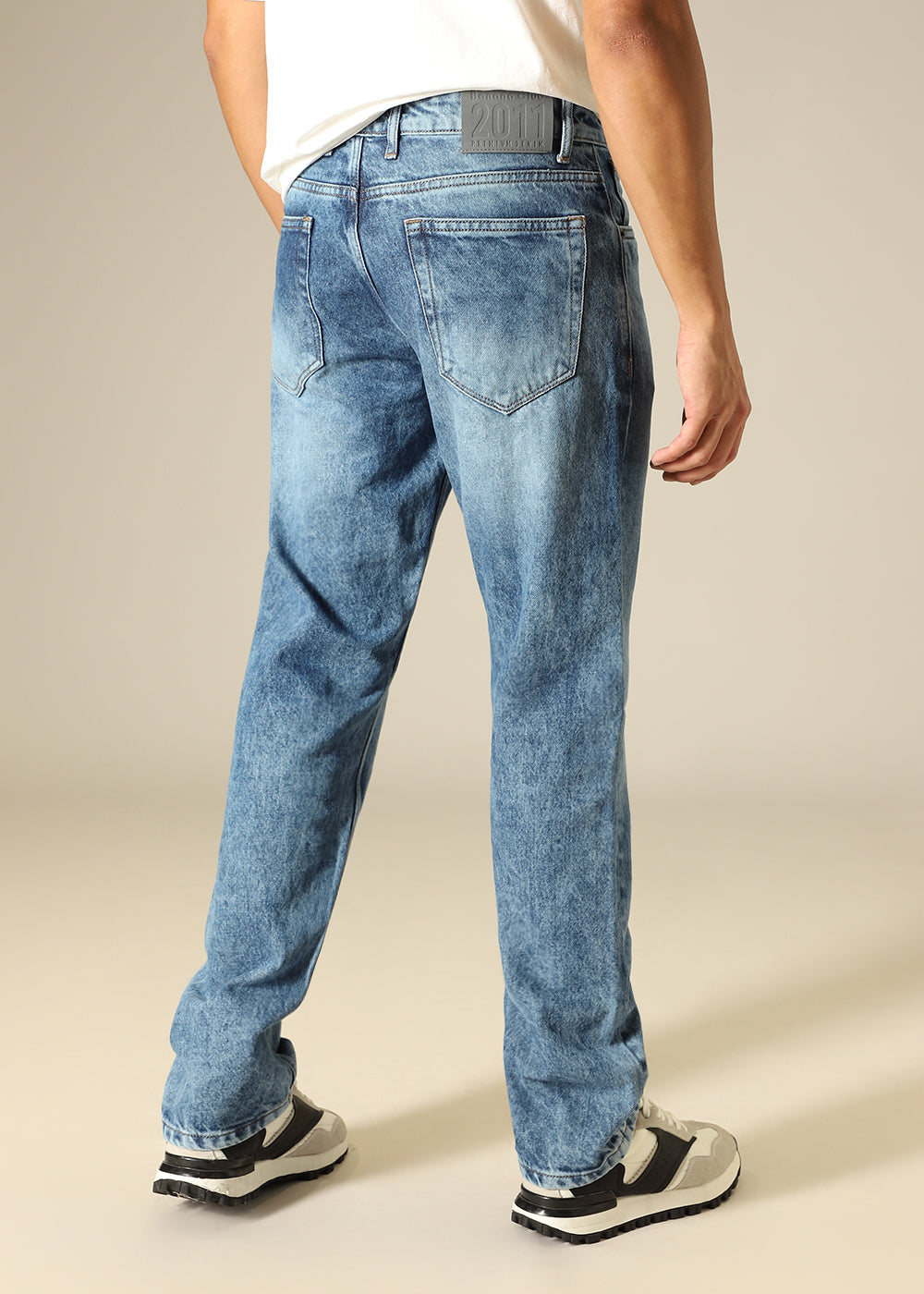 Dusky Blue Wash Denim