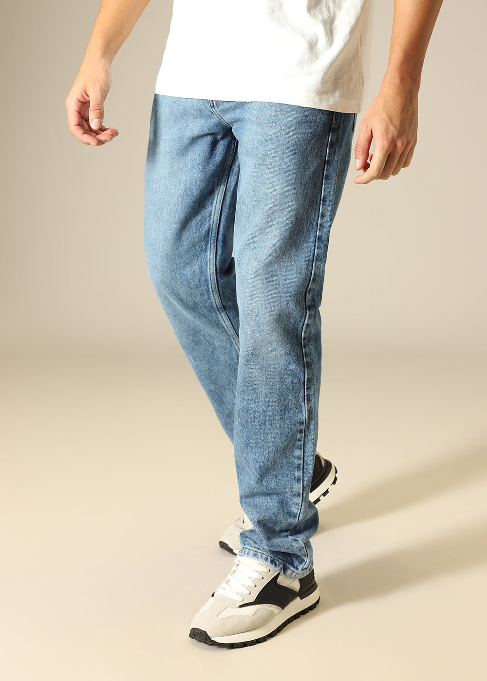 Dusky Blue Wash Denim