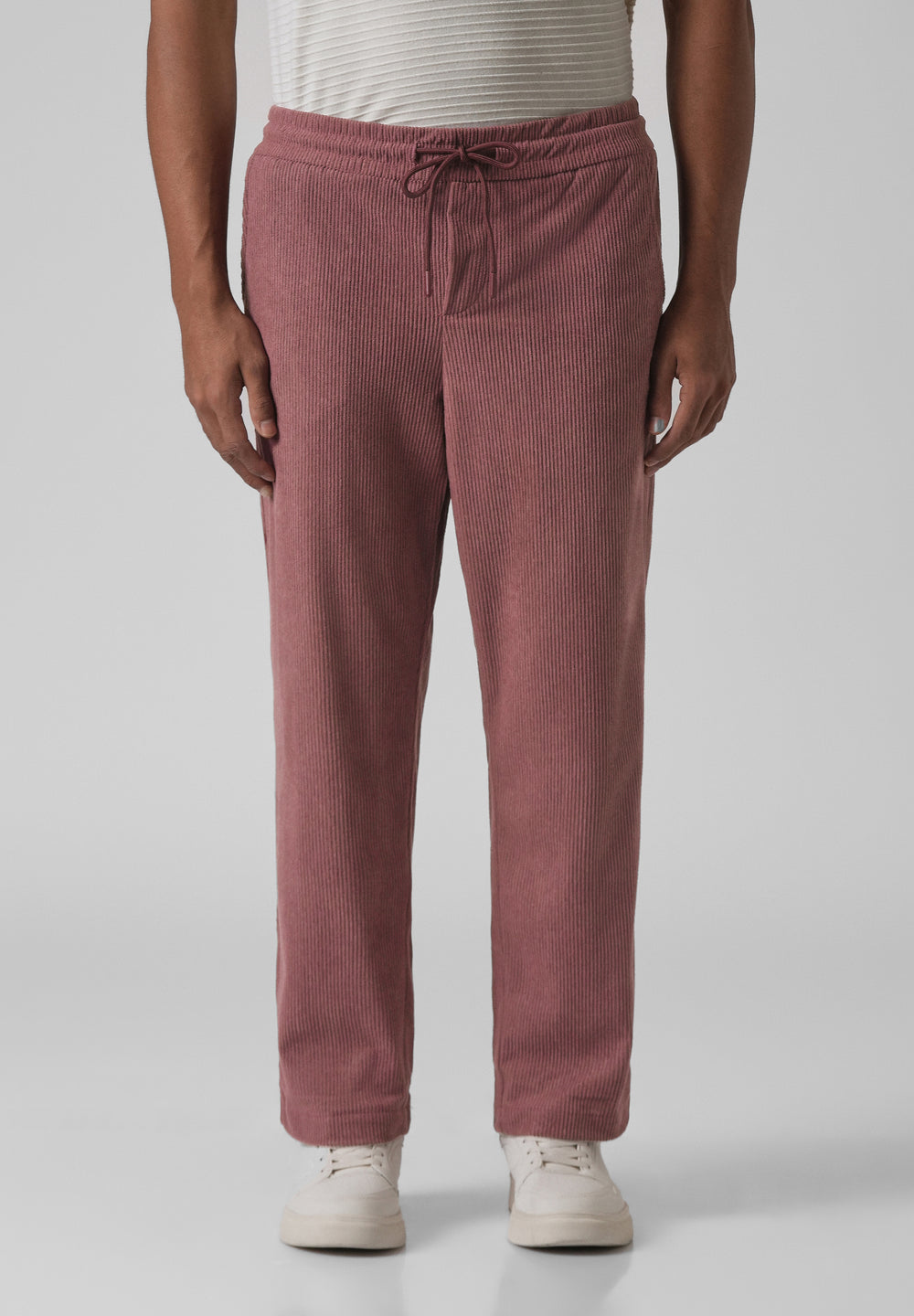 Dusty Rose Corduroy Pants