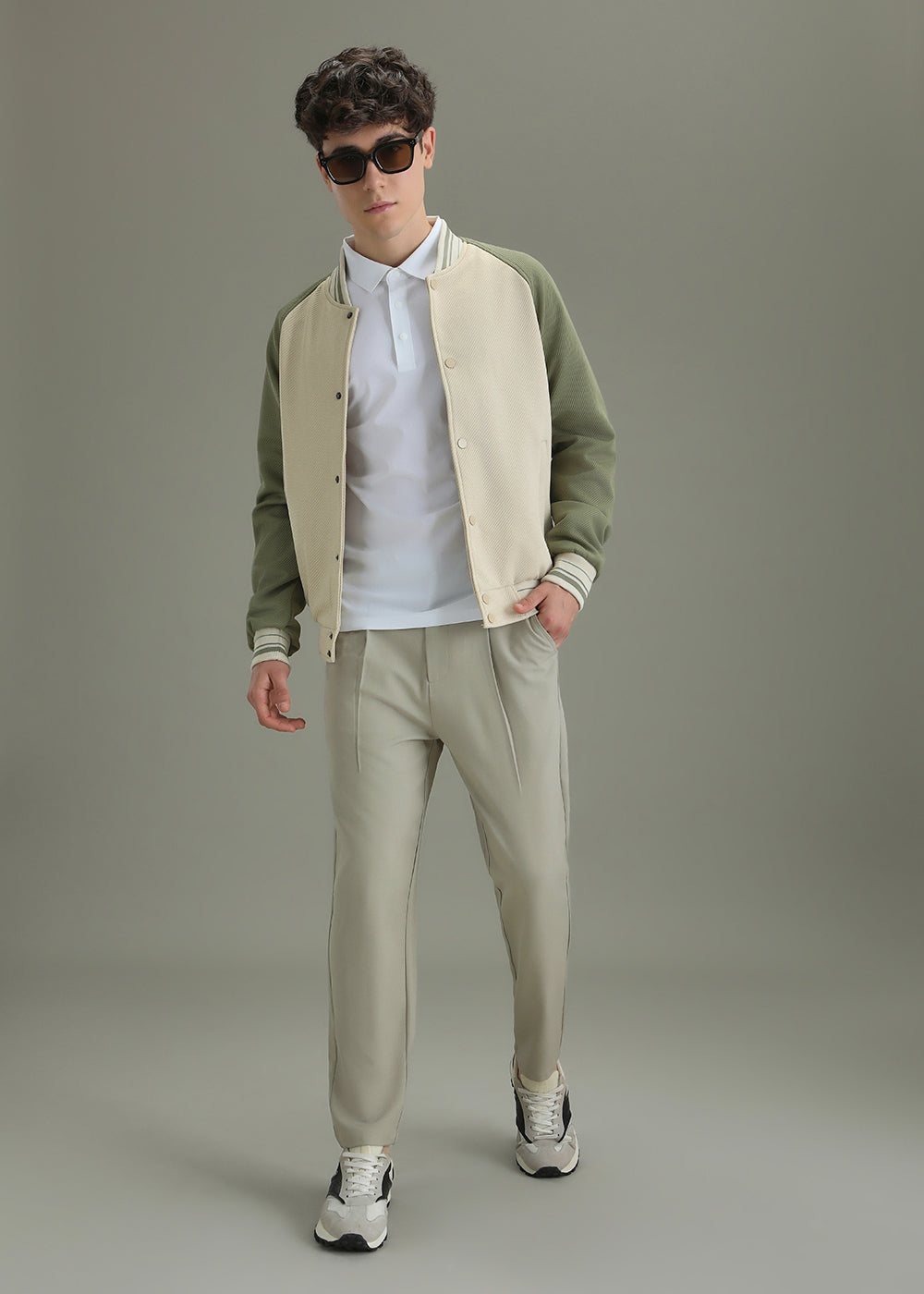 Ecru Beige Korean Pant