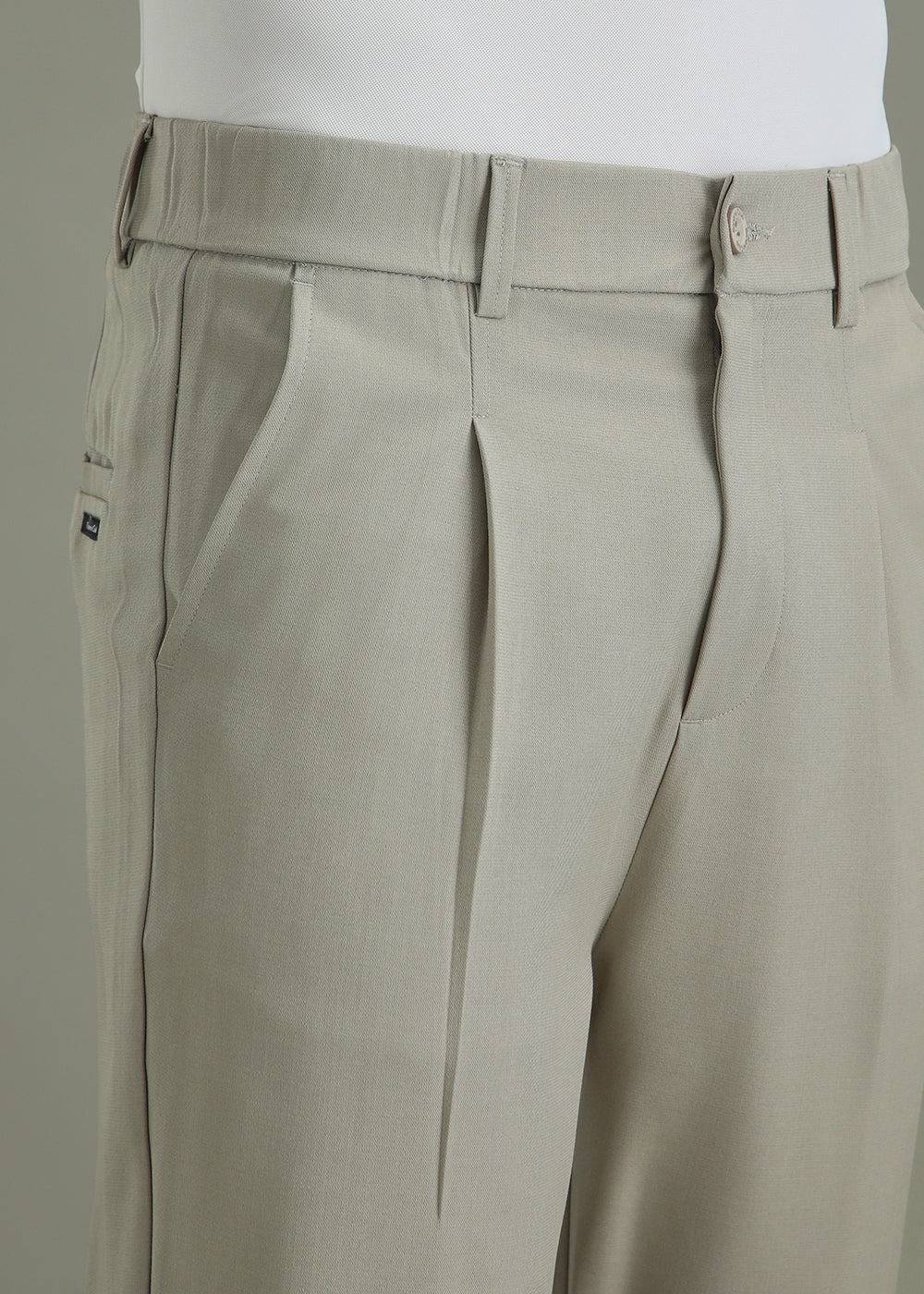 Ecru Beige Korean Pant