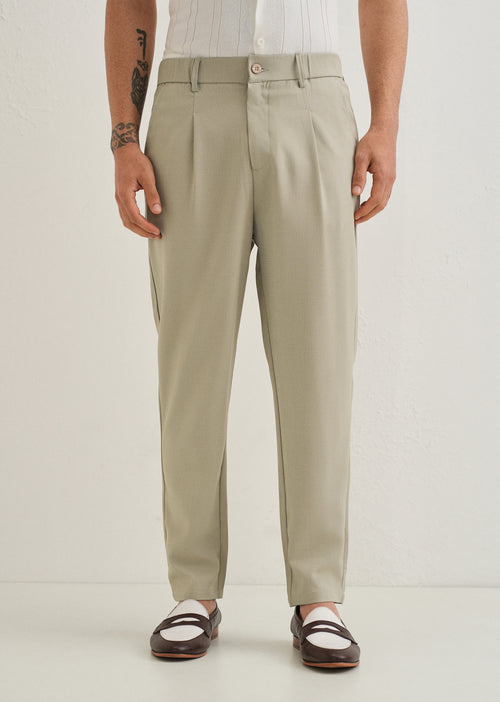 Ecru Beige Korean Pant