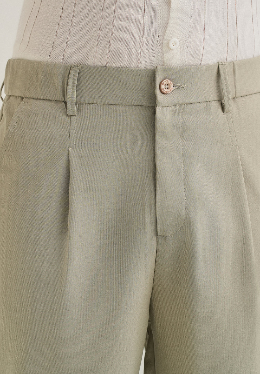 Ecru Beige Korean Pant