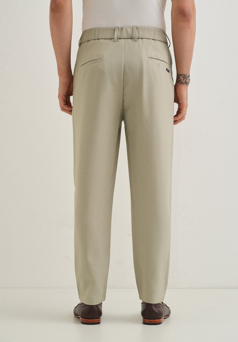 Ecru Beige Korean Pant