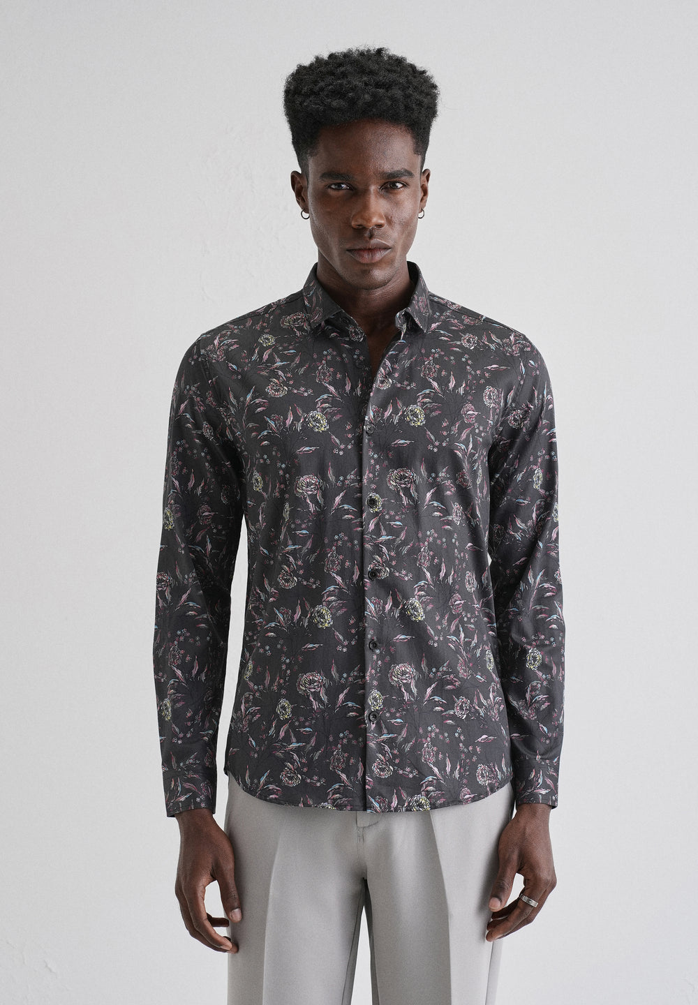 Elevated Floral Printed Shirt