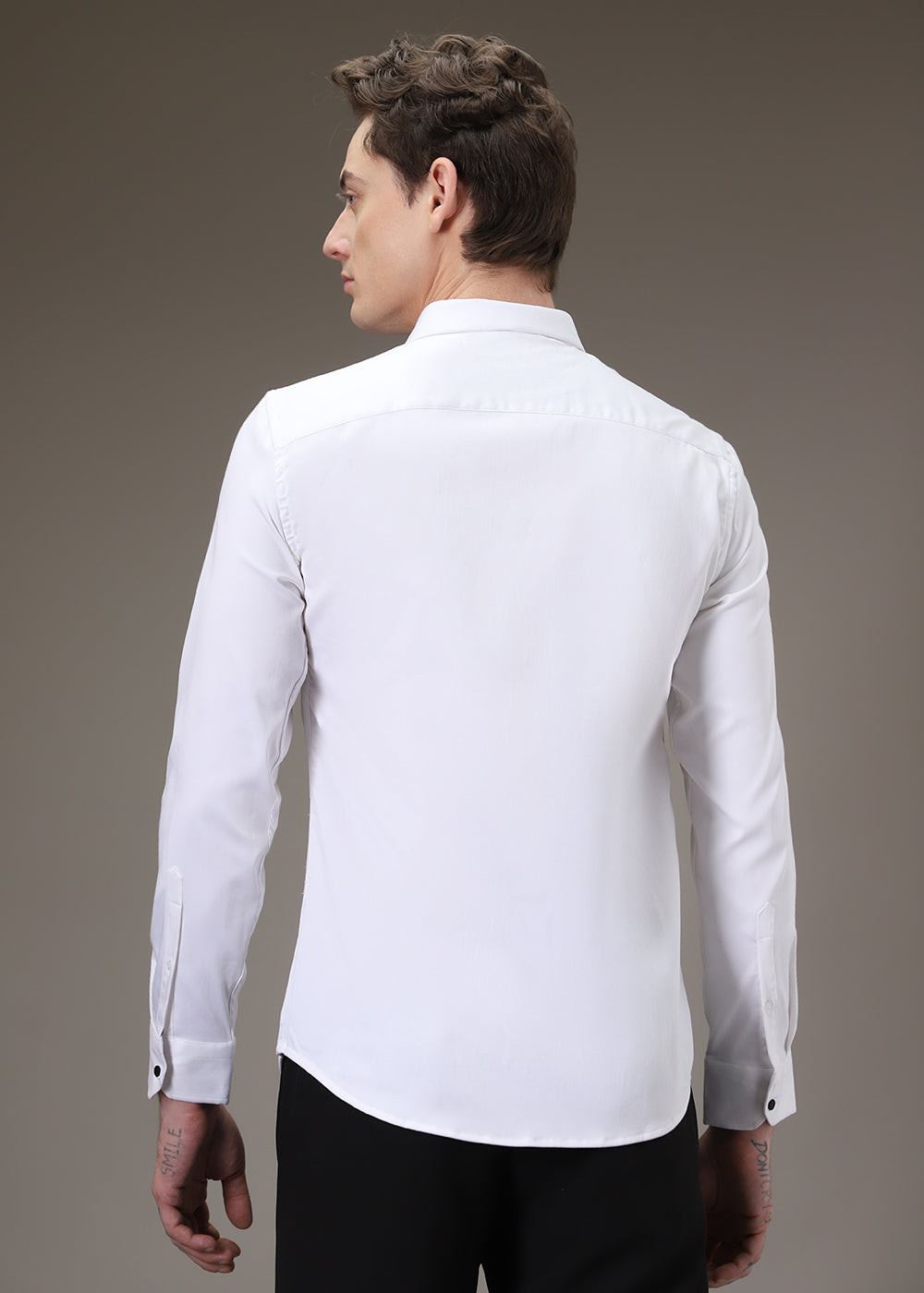 Embellished White Shirt