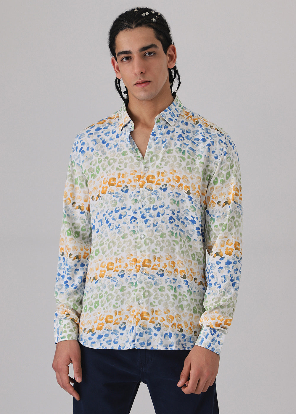 Exotic Fauna Print Full sleeve shirt