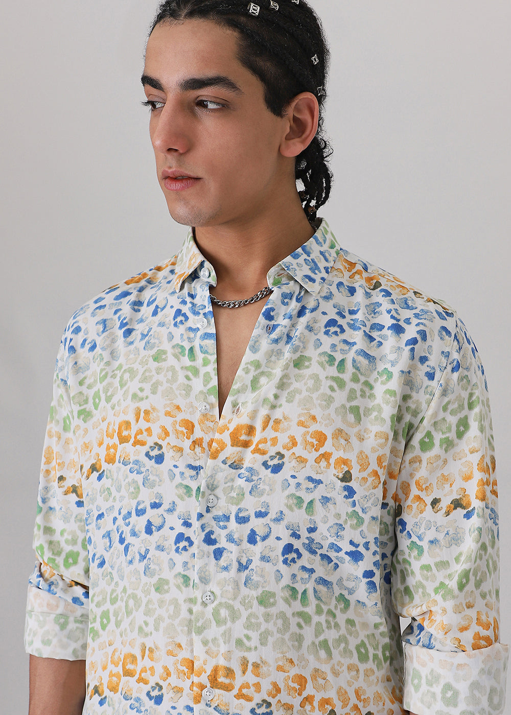 Exotic Fauna Print Full sleeve shirt