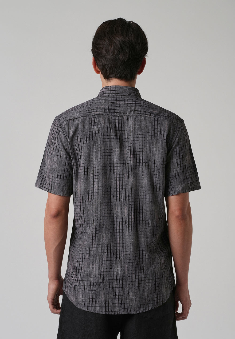 Faded Stripe Print Shirt