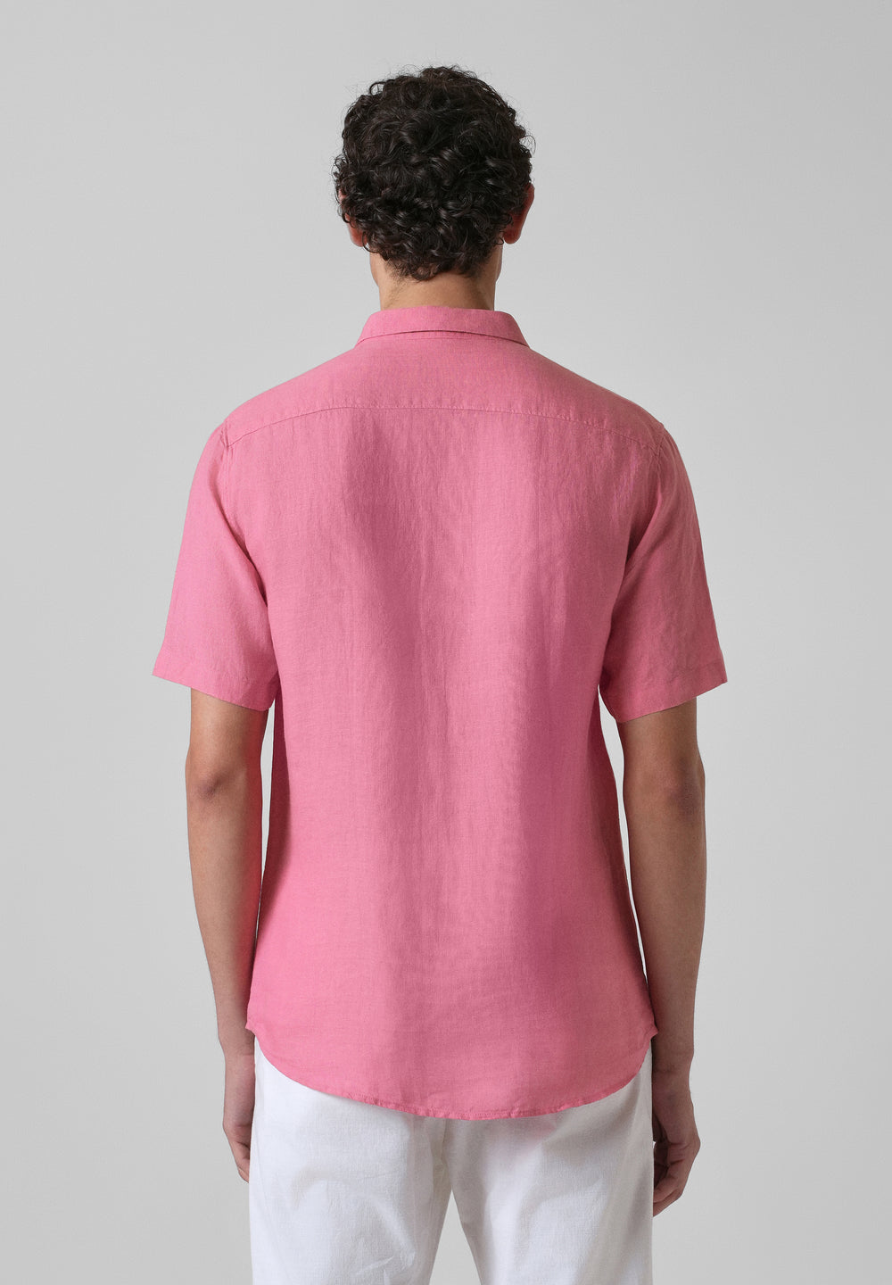 Fandango Pink Linen Shirt