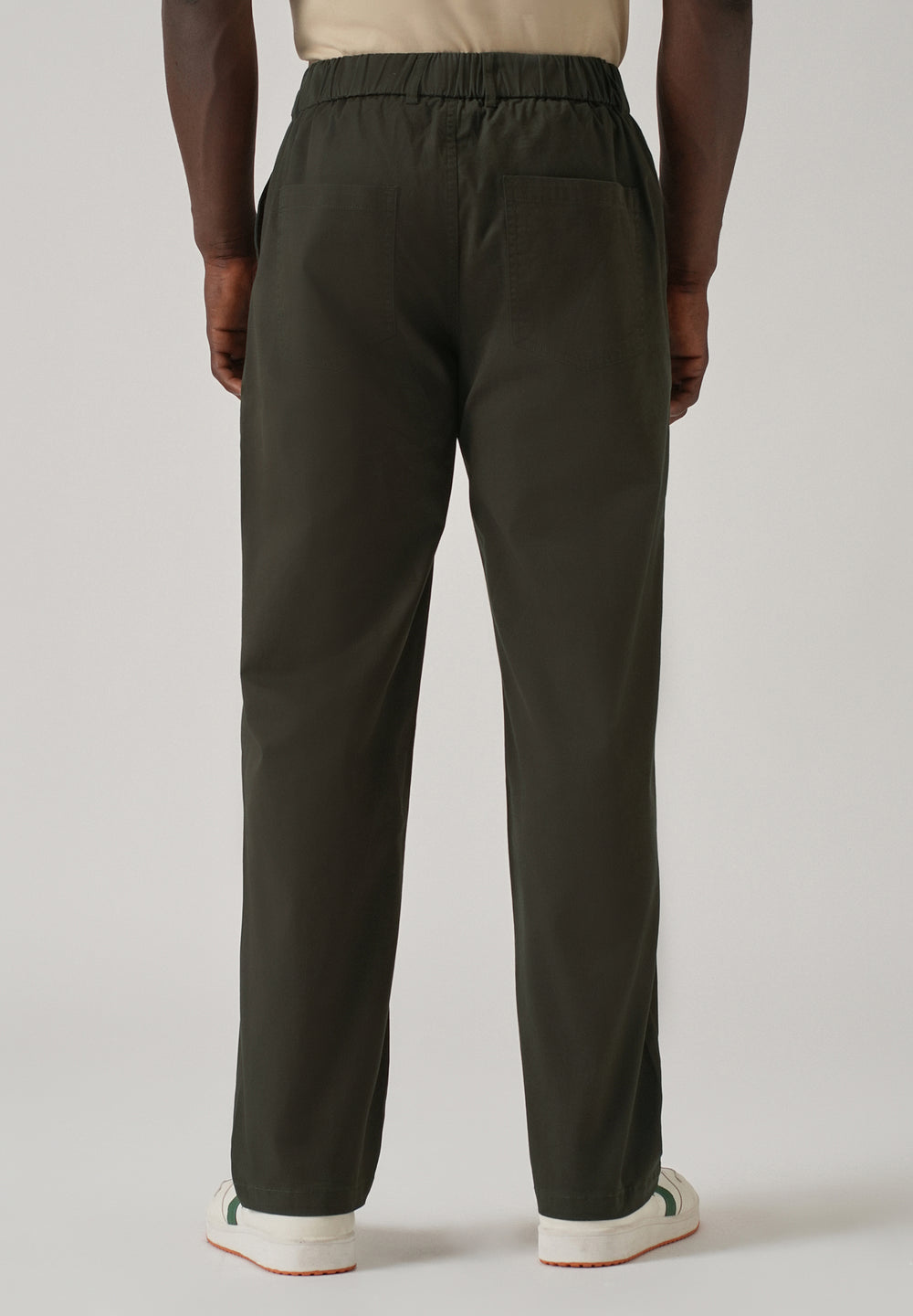 Baggy Fit Fern Green Chinos