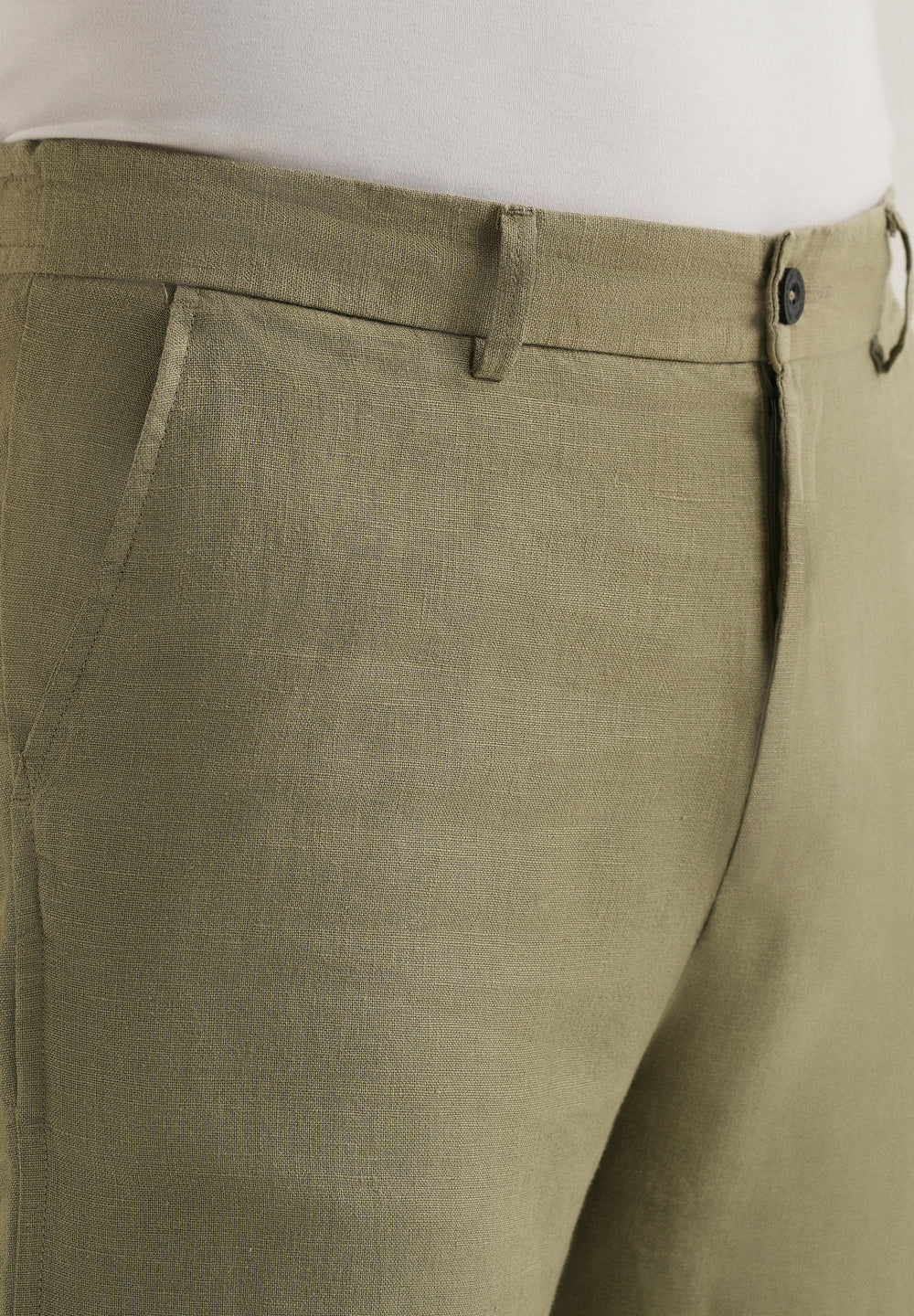 Fern Green Linen Pant