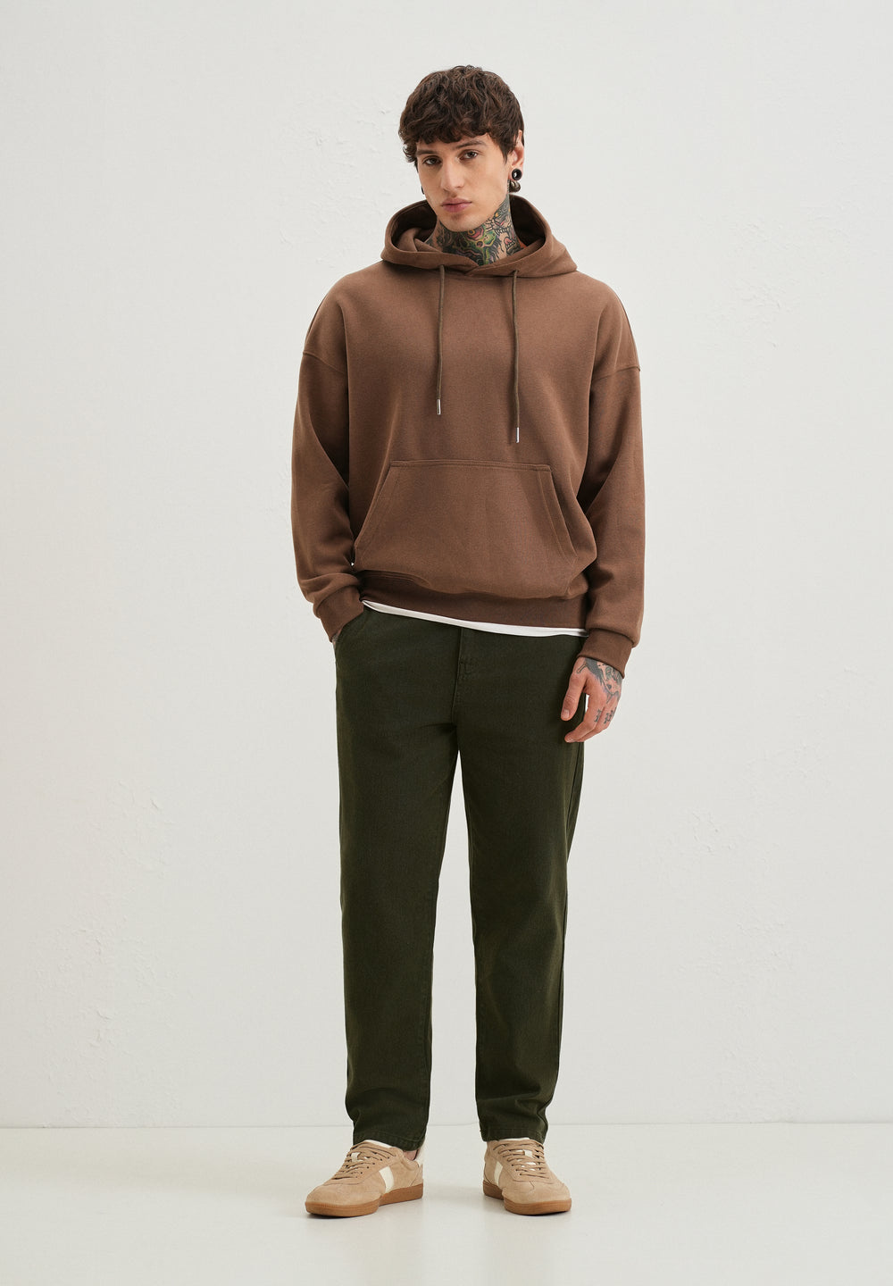 Fern Olive Drill Denim
