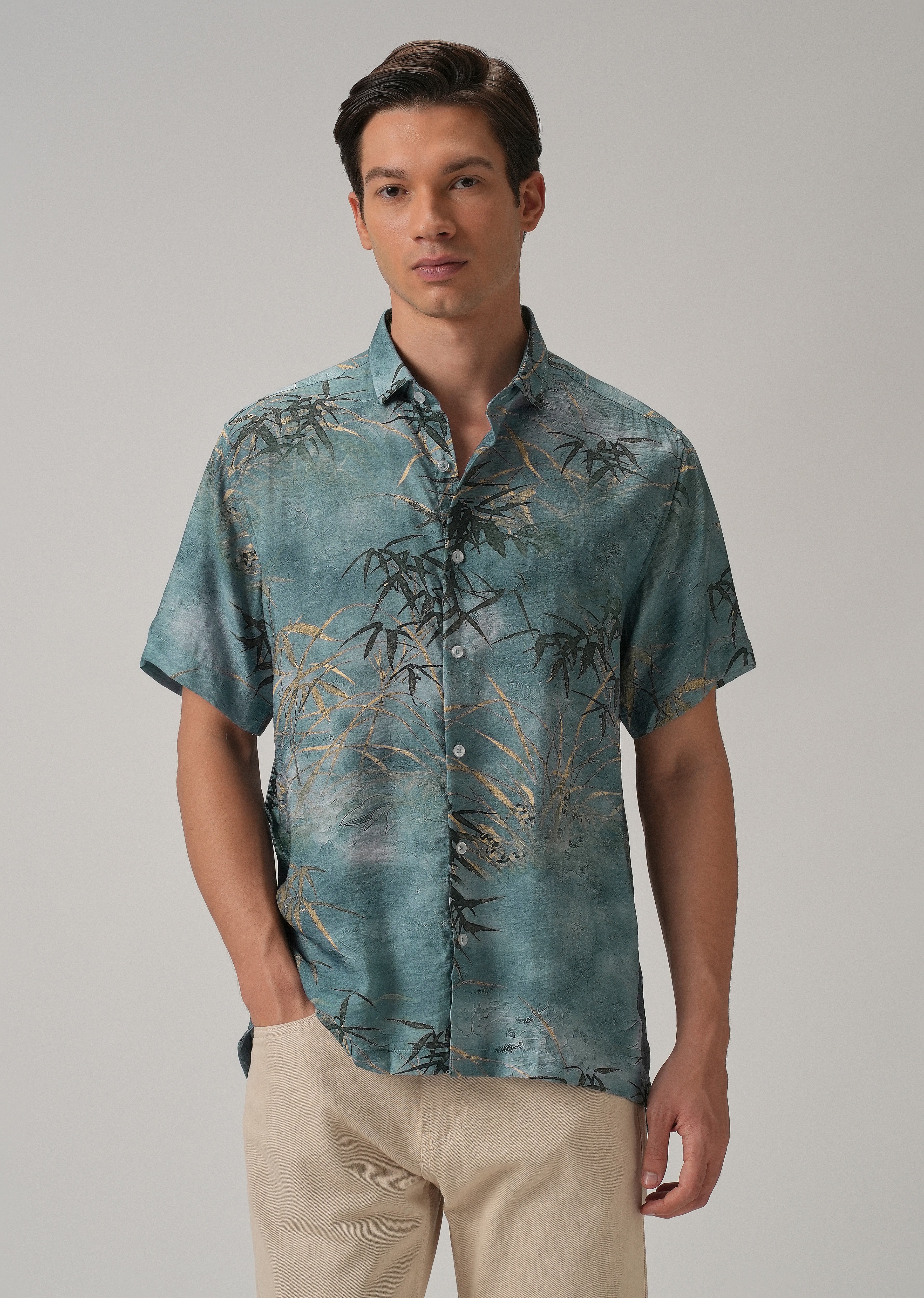 Fern Fronds Printed Shirt