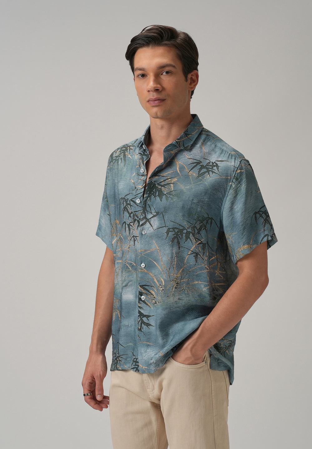 Fern Fronds Printed Shirt