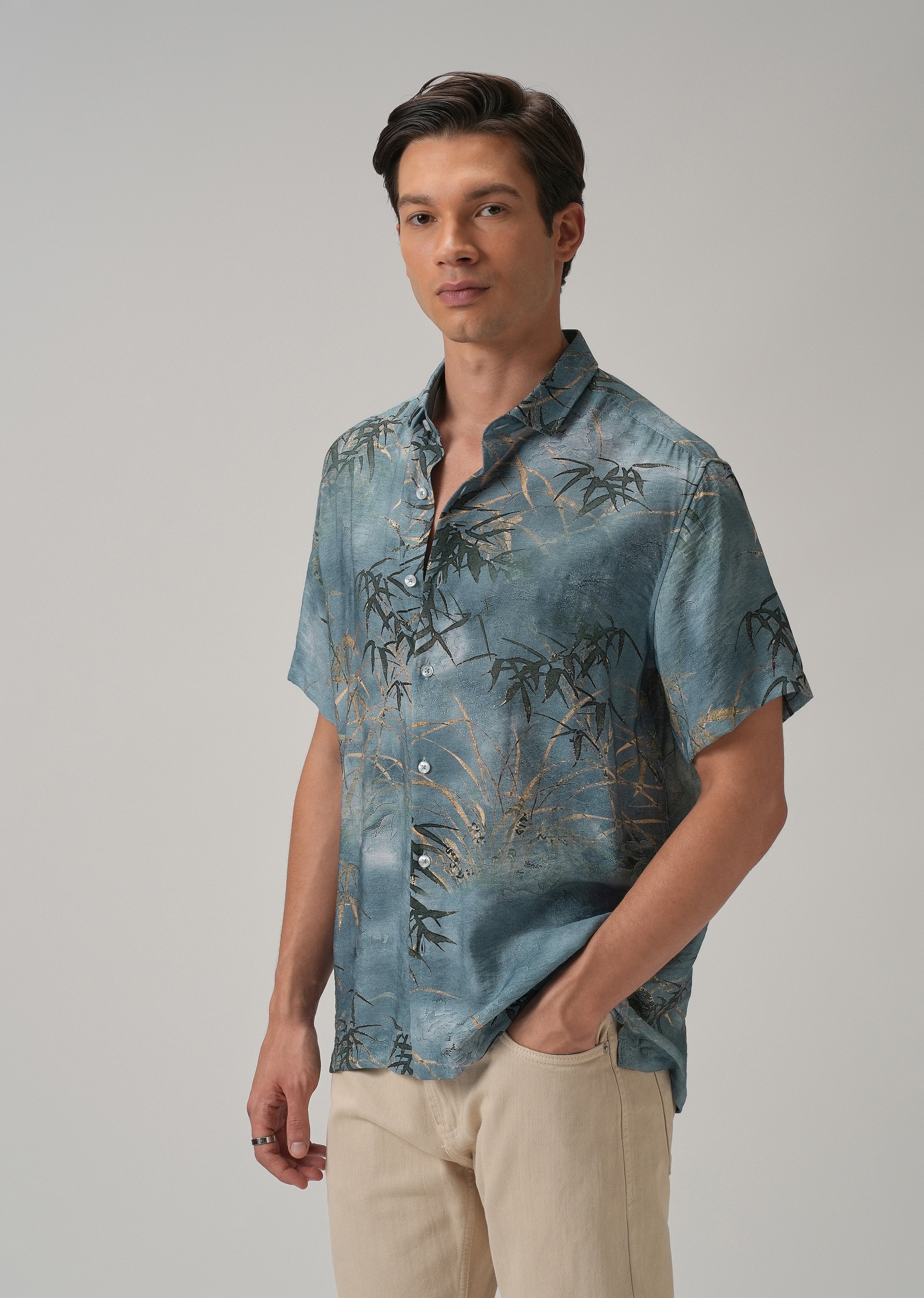 Fern Fronds Printed Shirt