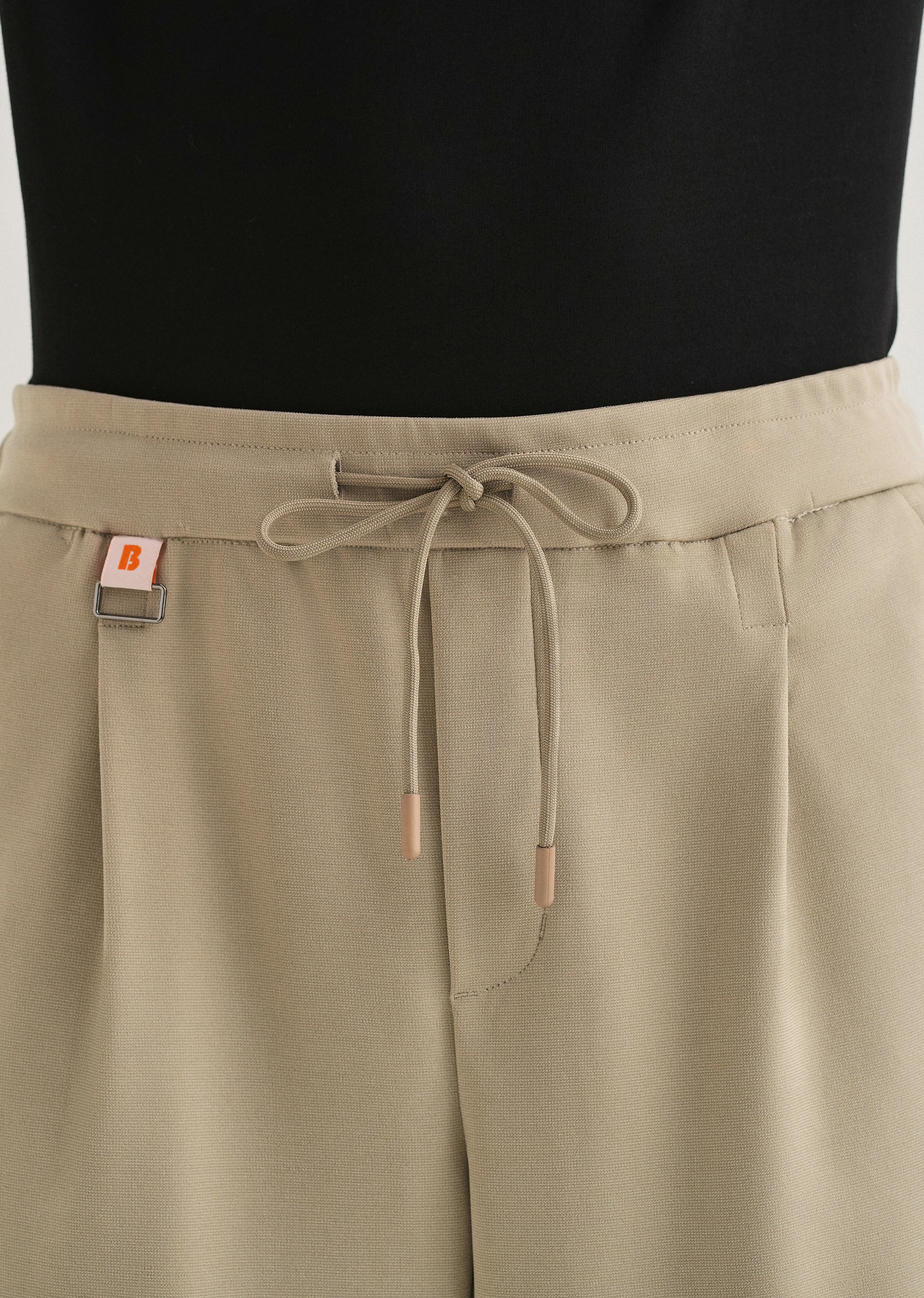 Flexi Beige Korean Trouser