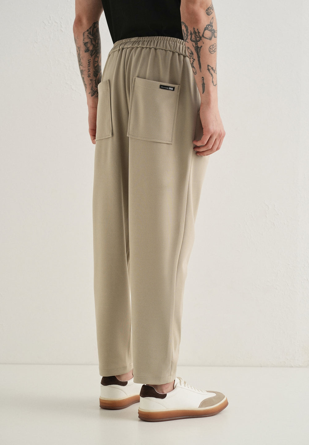 Flexi Beige Korean Trouser