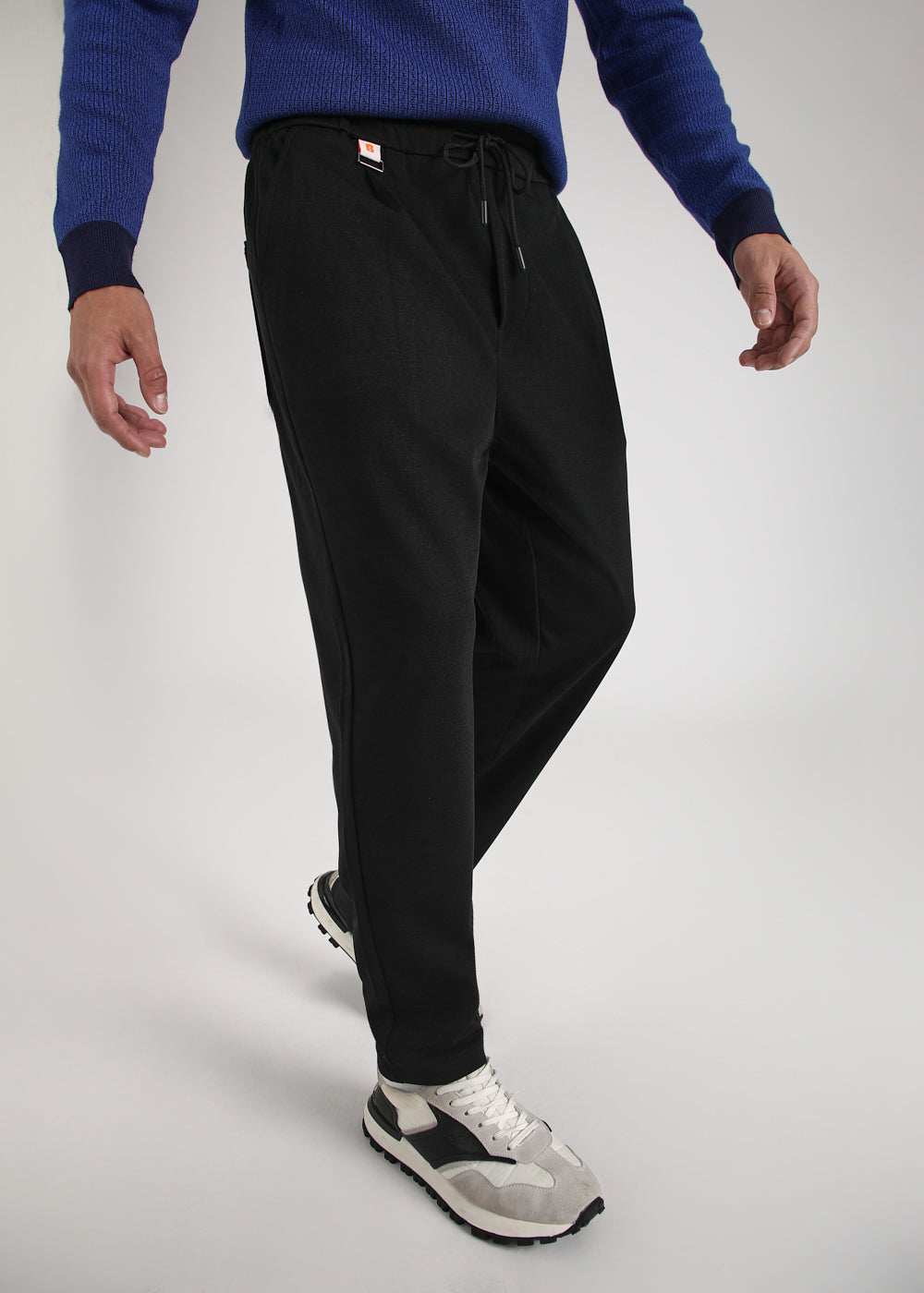 Flexi Black Korean Trouser