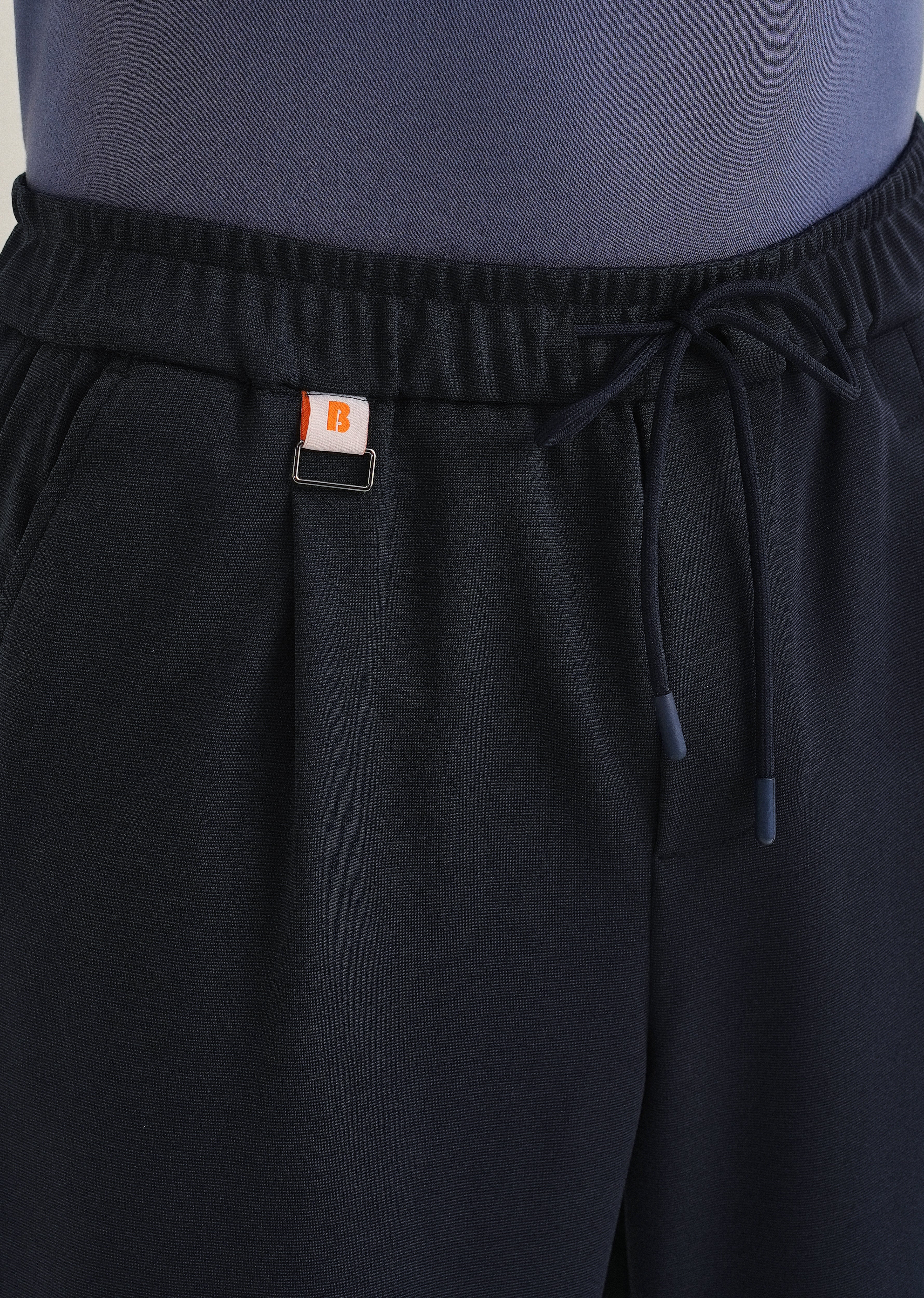 Flexi Dark Blue Korean Trouser