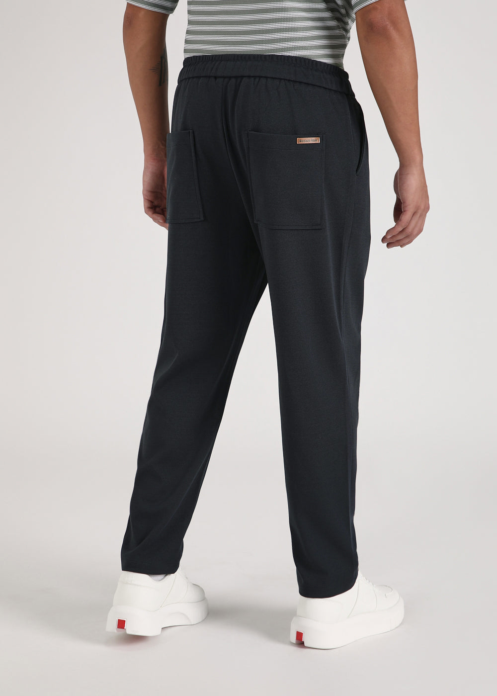 Flexi Dark Blue Korean Trouser