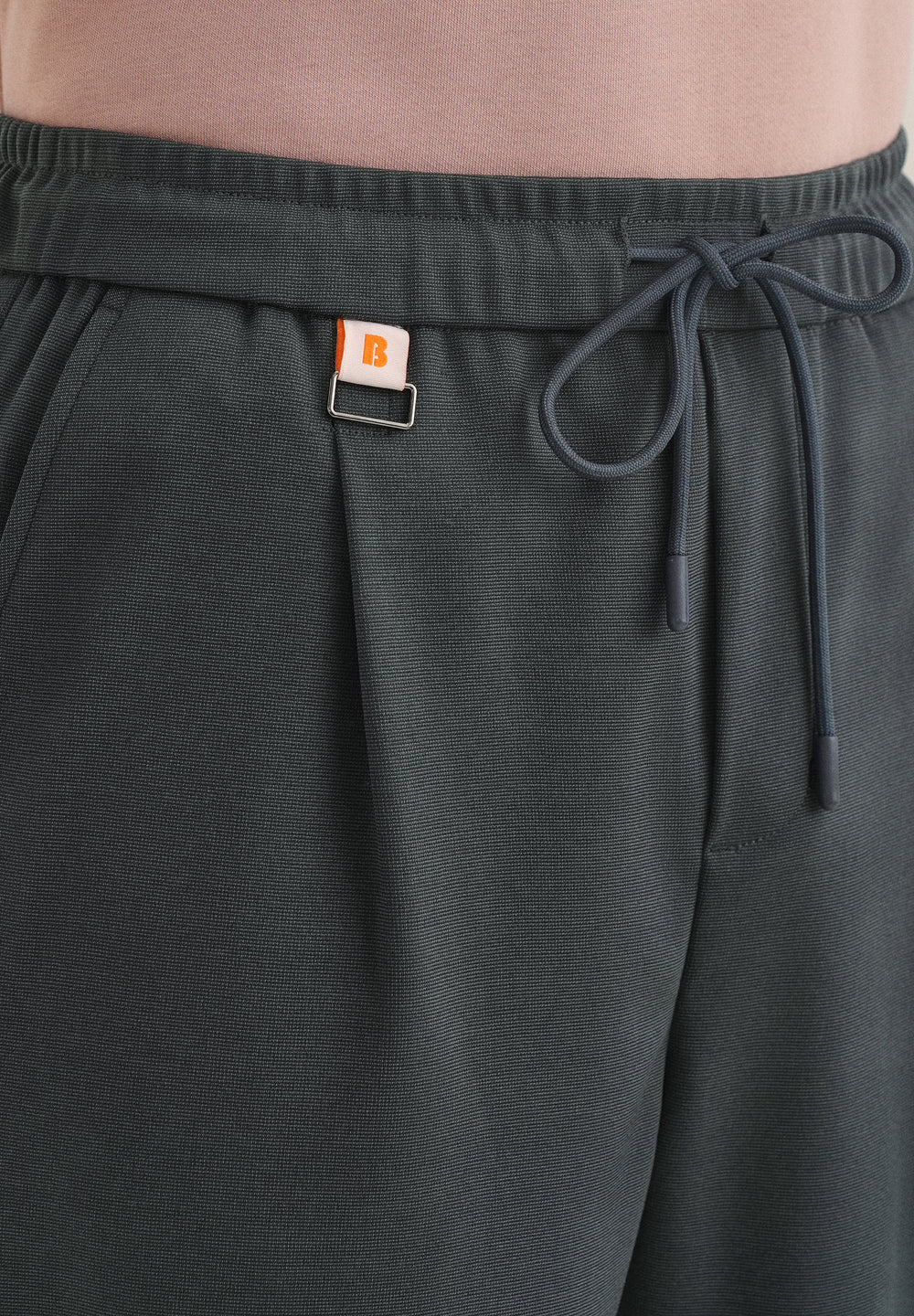 Flexi Dark Grey Korean Trouser