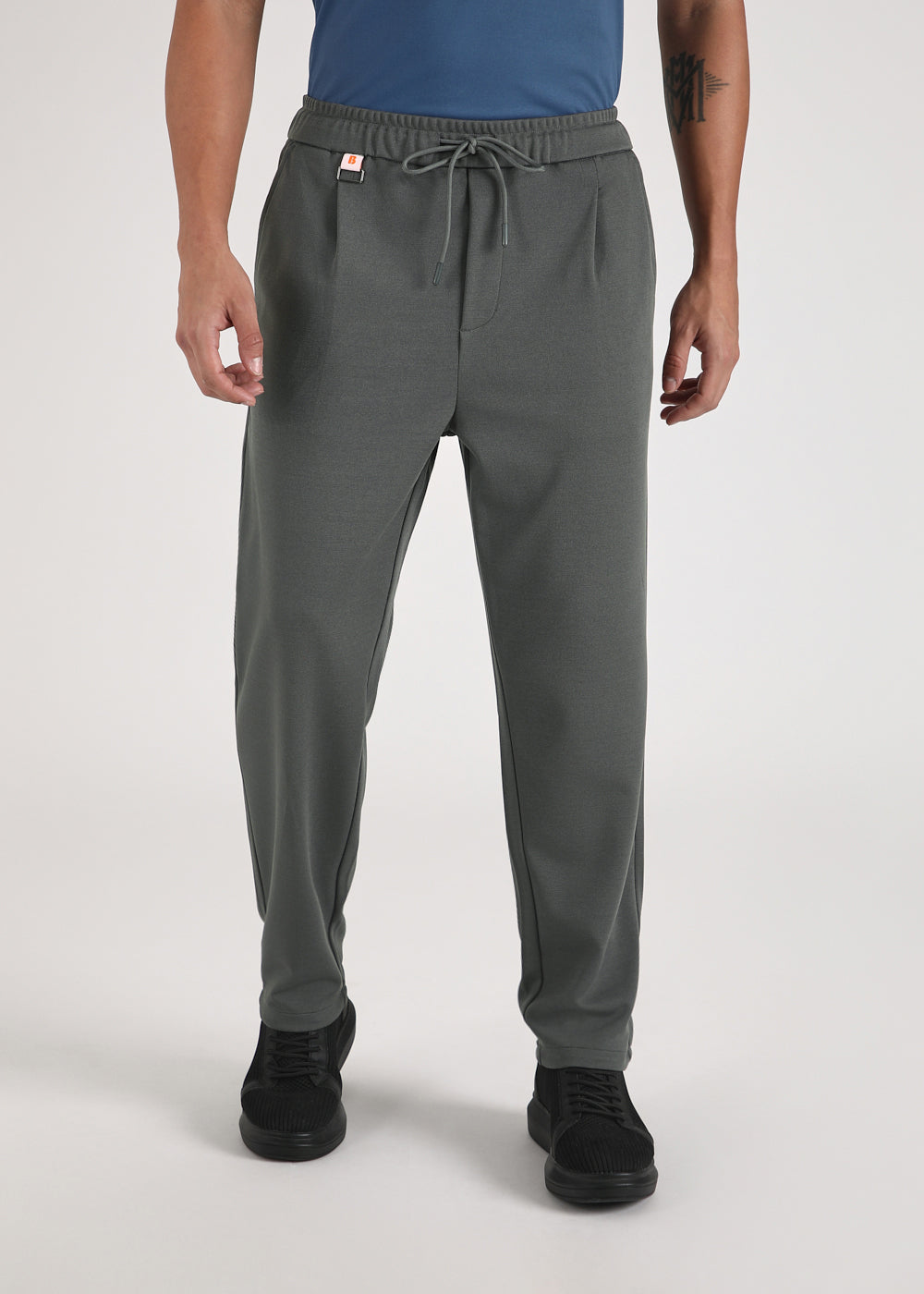 Flexi Grey Korean Trousers