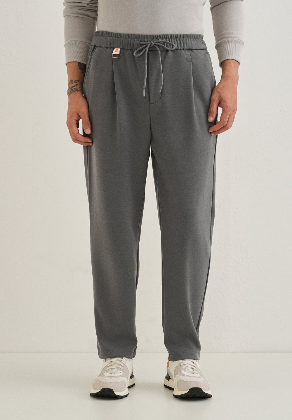Flexi Grey Korean Trouser
