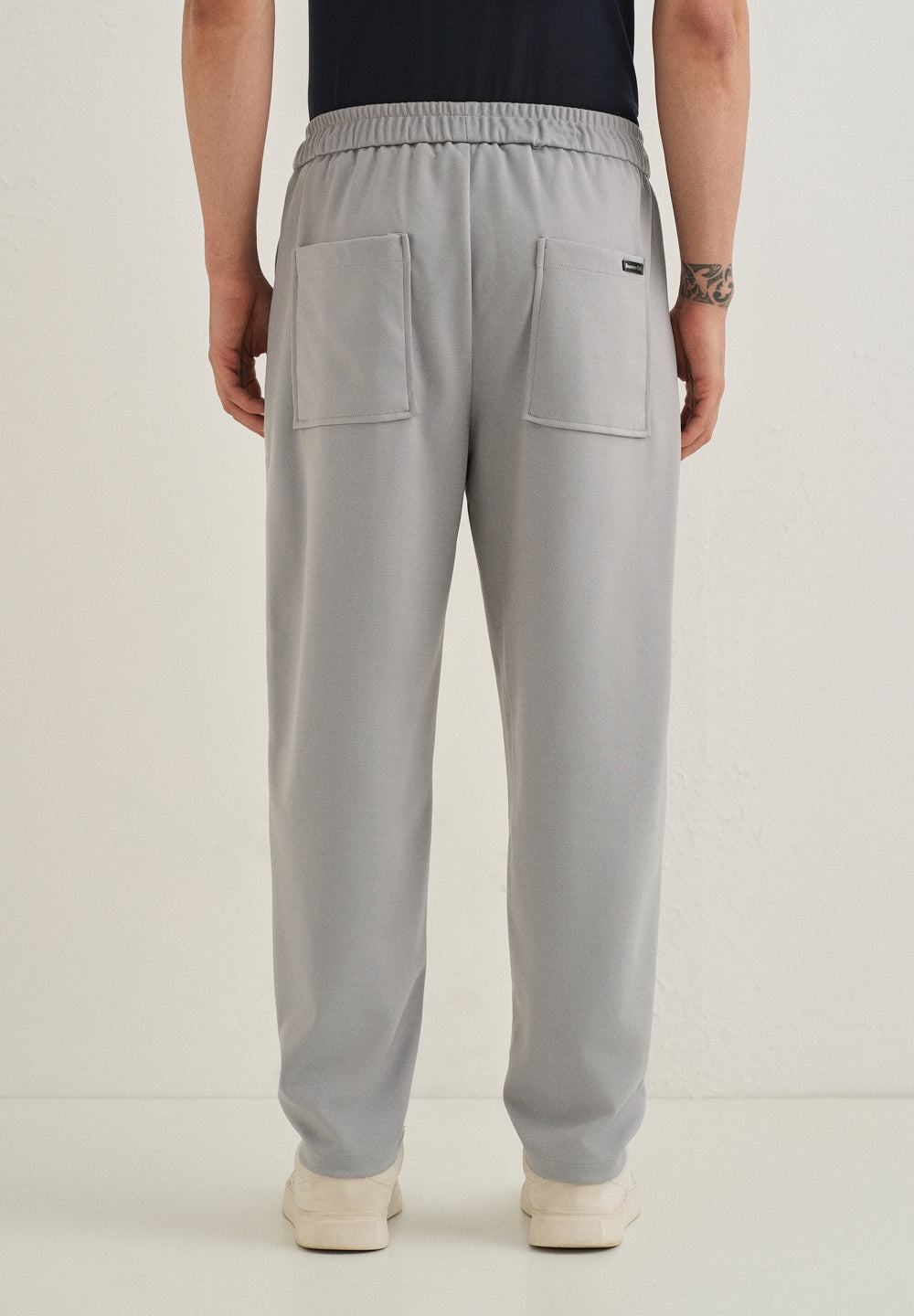 Flexi Light Grey Korean Trouser