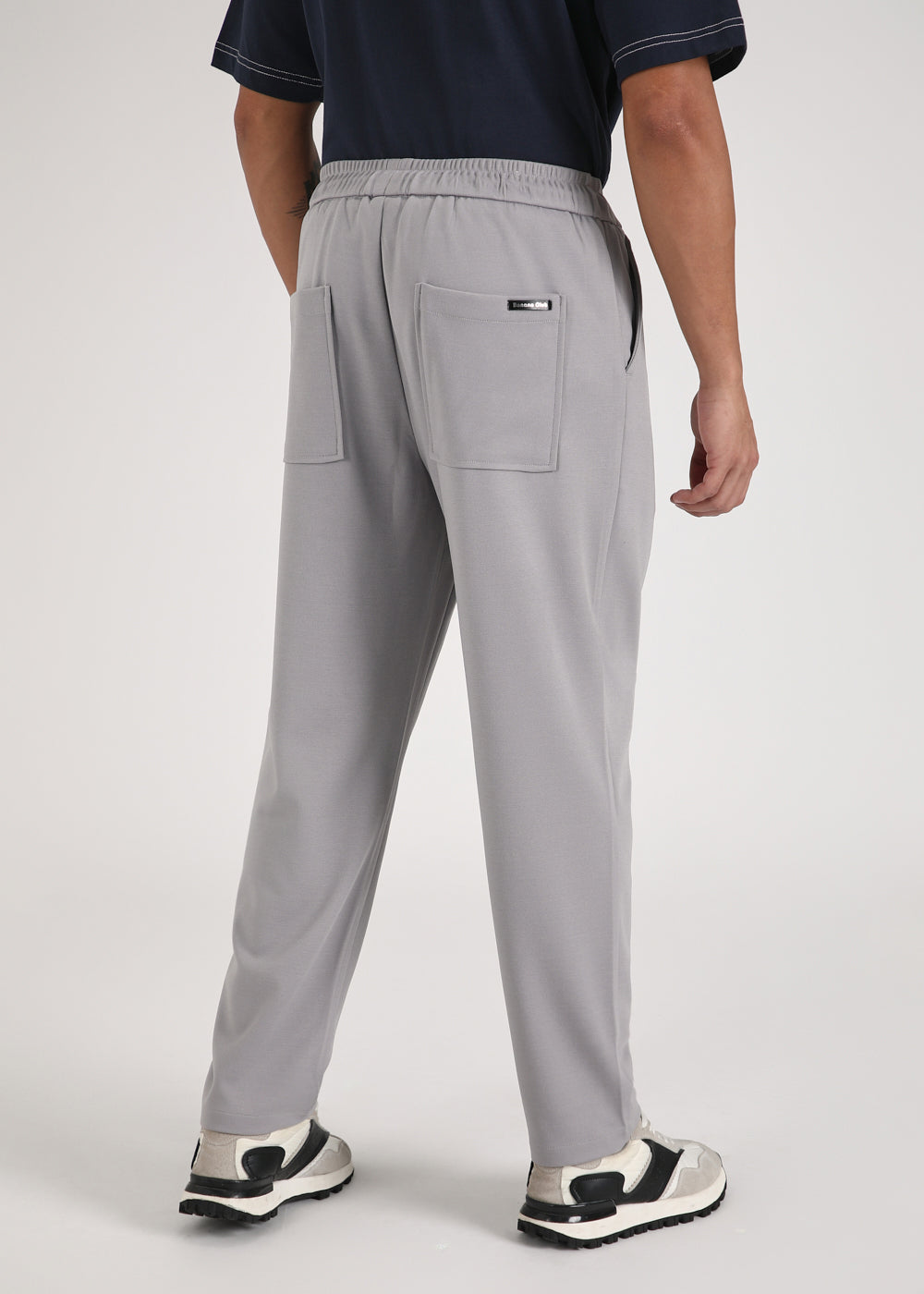 Flexi Light Grey Korean Trousers