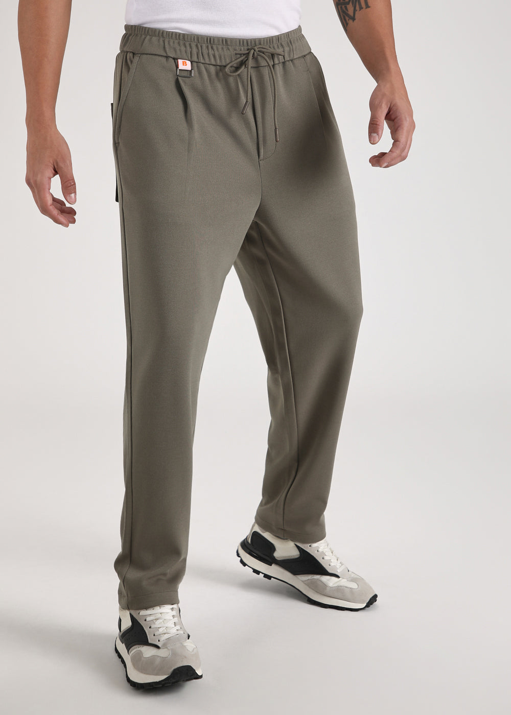 Flexi Sage Green Korean Trouser