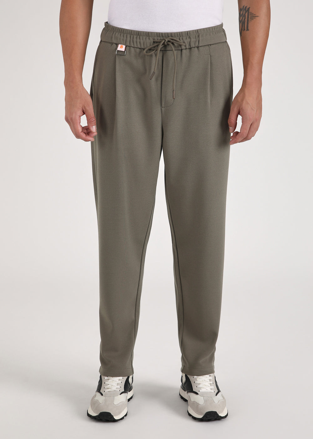 Flexi Sage Green Korean Trousers