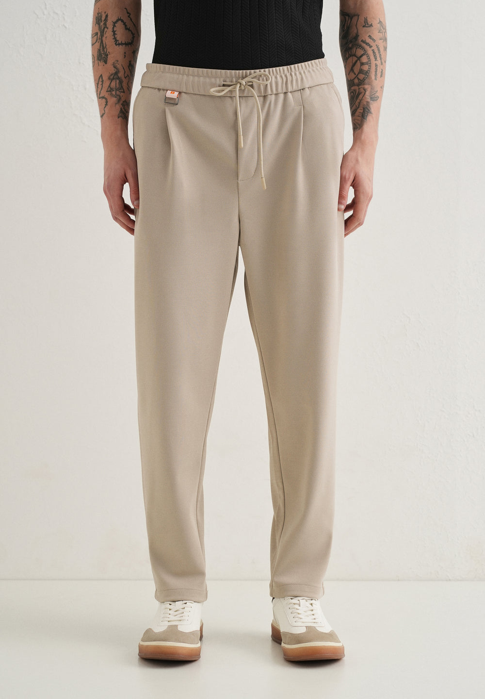 Flexi Sand Beige Korean Trouser