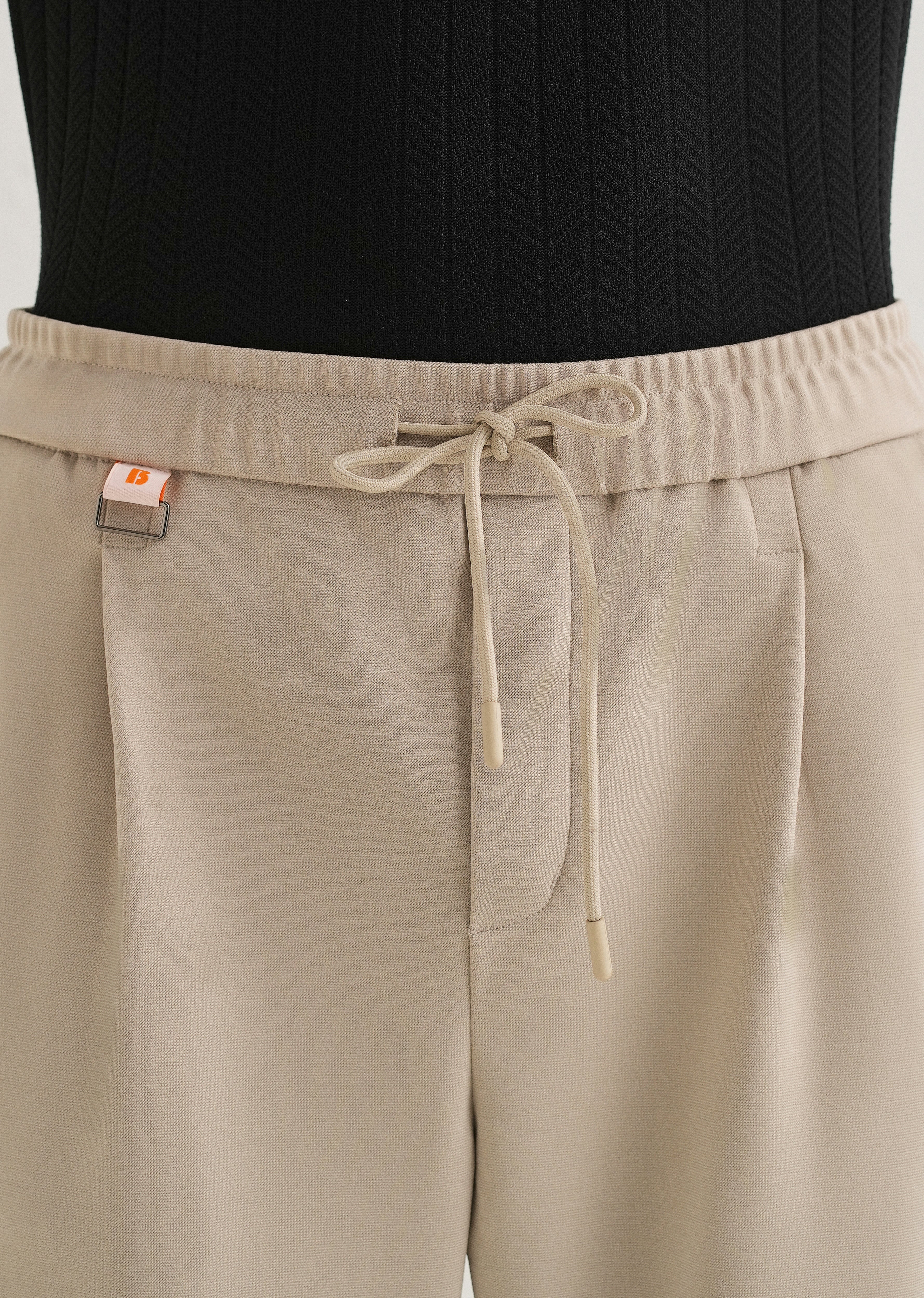 Flexi Sand Beige Korean Trouser