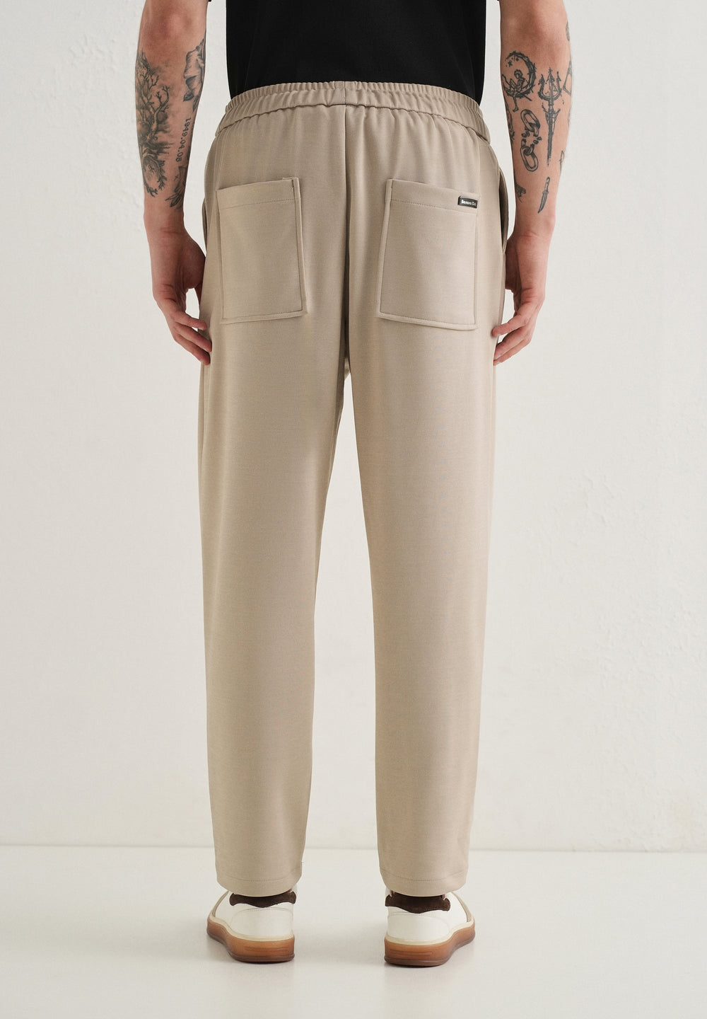 Flexi Sand Beige Korean Trouser
