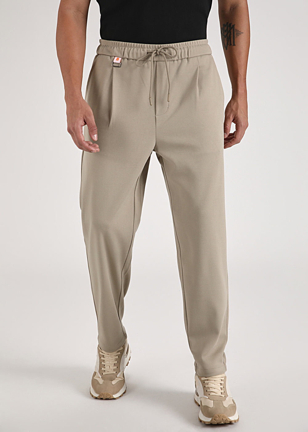 Flexi Beige Korean Trouser