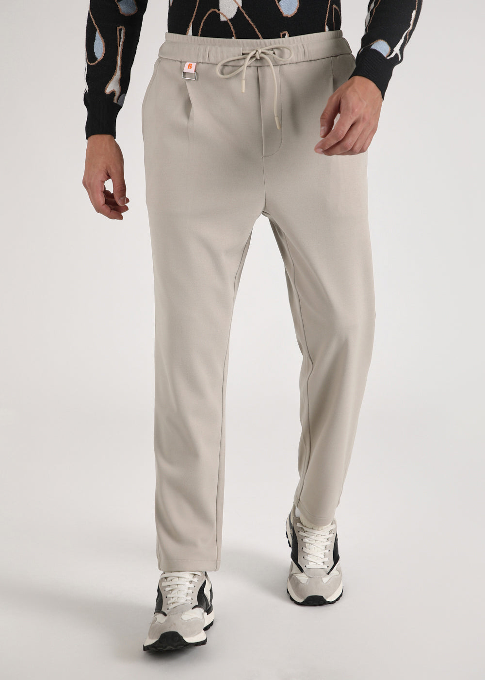 Flexi Sand Beige Korean Trouser