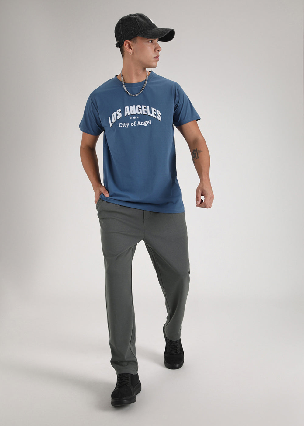 Flexi Grey Korean Trouser