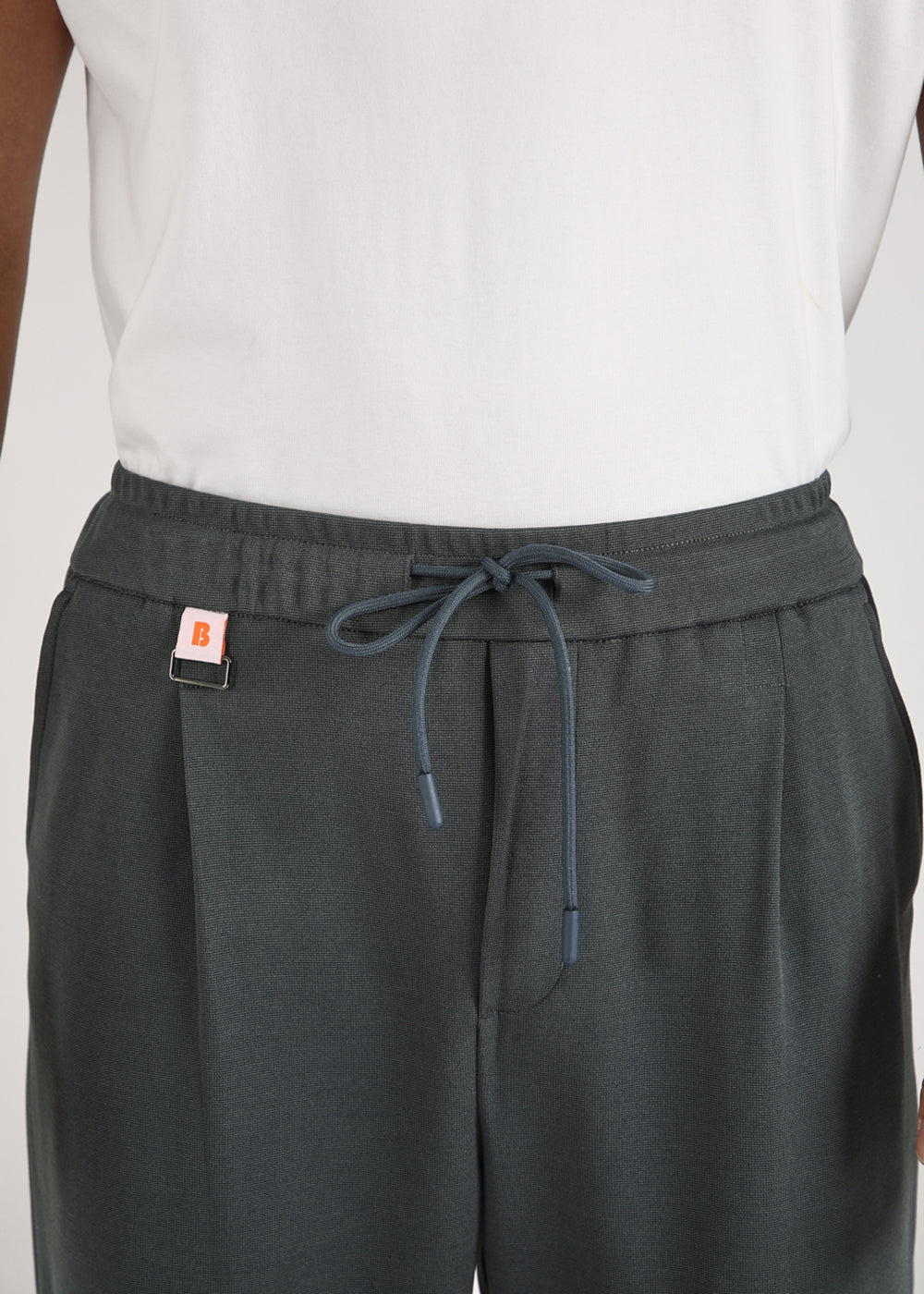 Flexi Dark Grey Korean Trouser