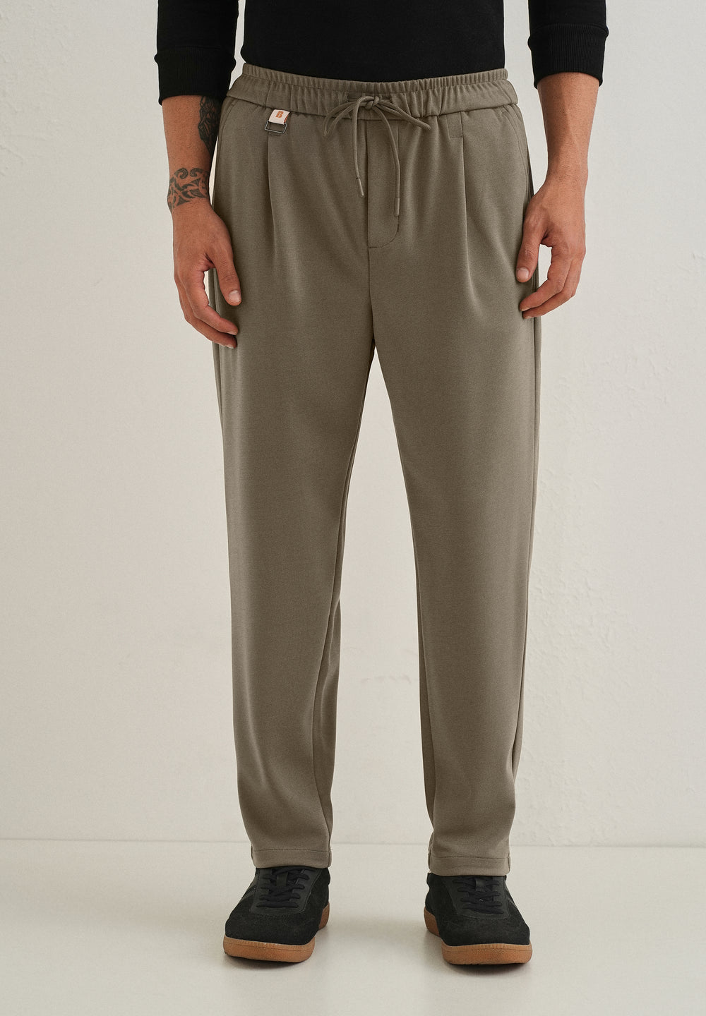 Flexi Sage Green Korean Trouser