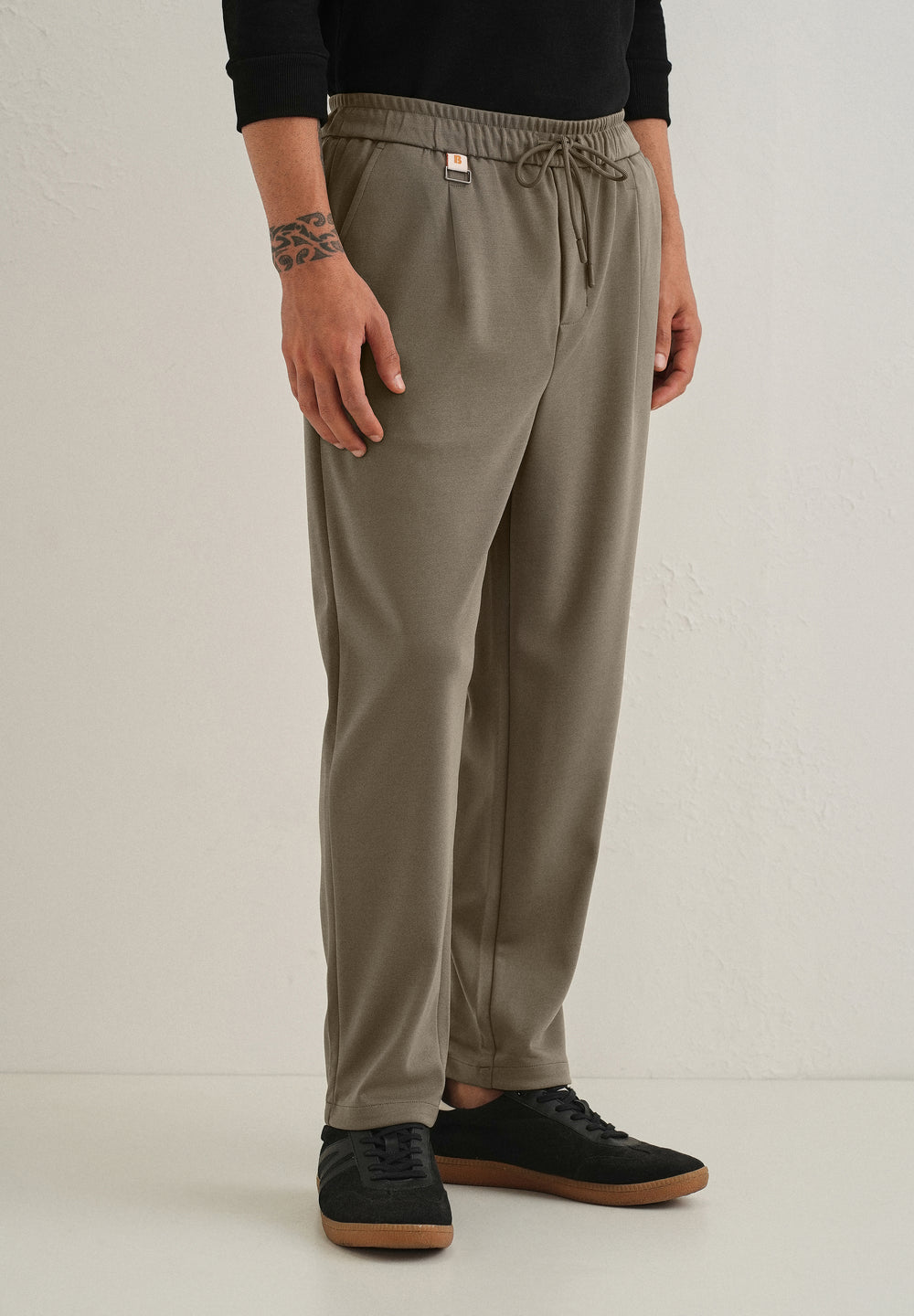 Flexi Sage Green Korean Trouser