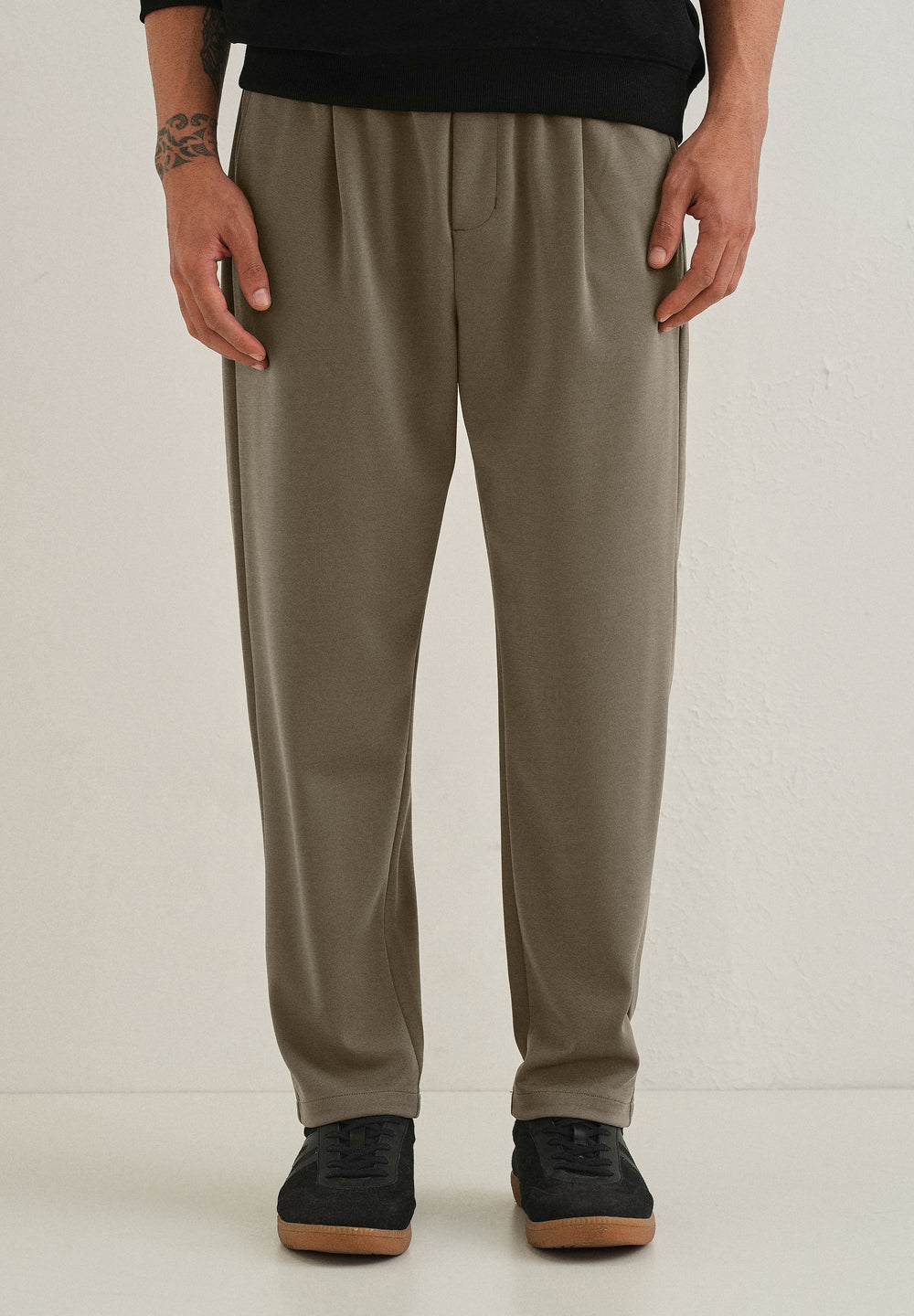 Flexi Sage Green Korean Trouser