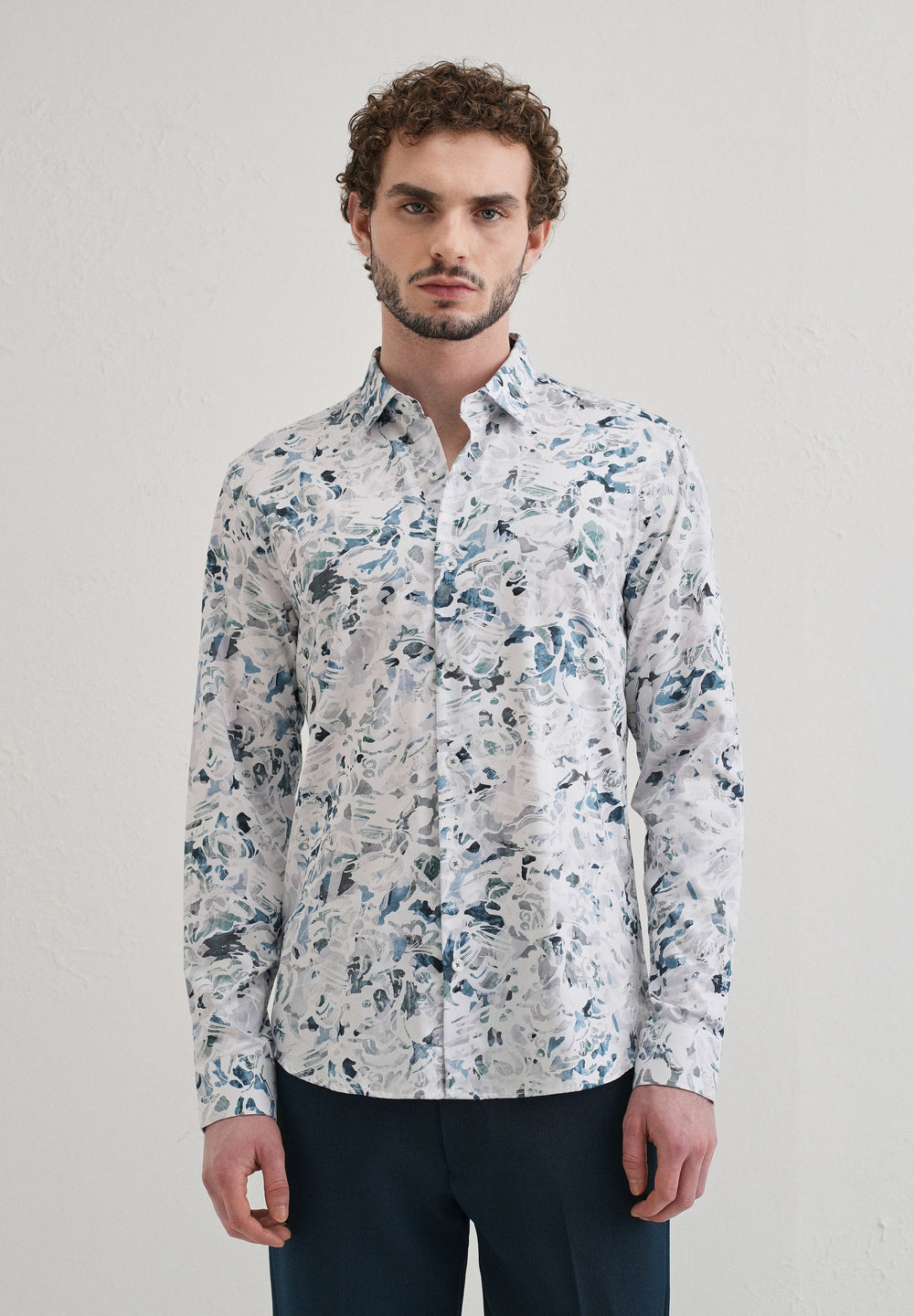Floral Abstract Printed shirt