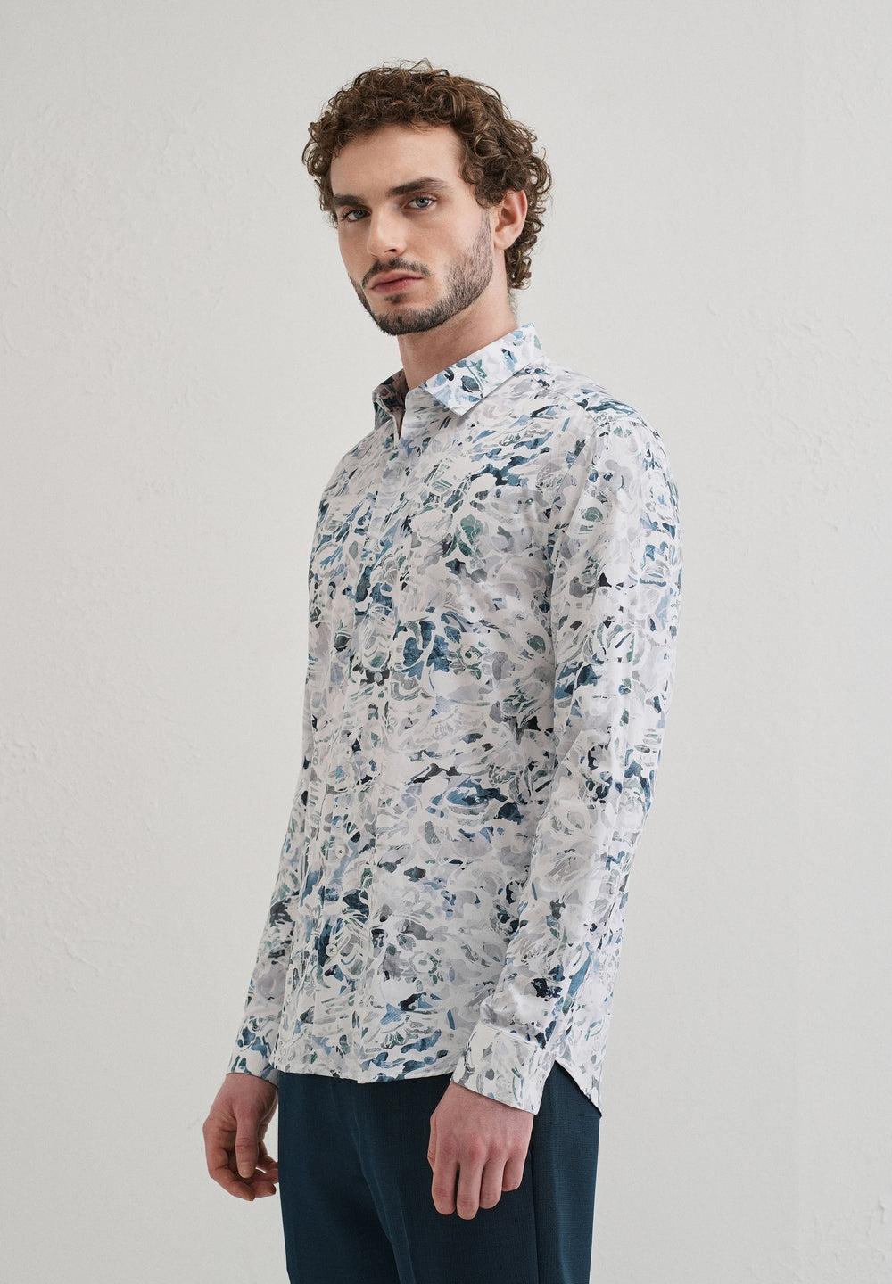 Floral Abstract Printed shirt