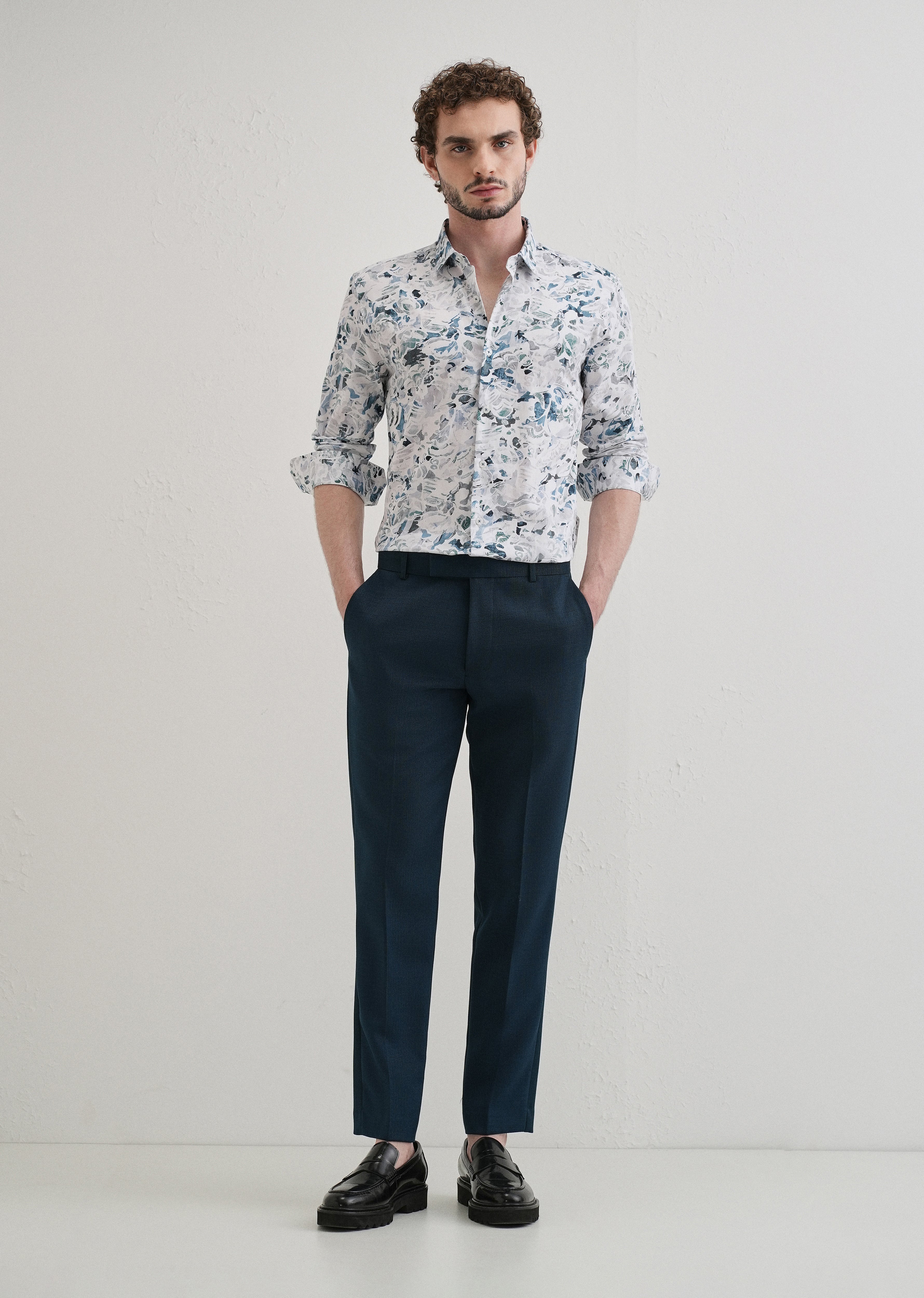 Floral Abstract Printed shirt
