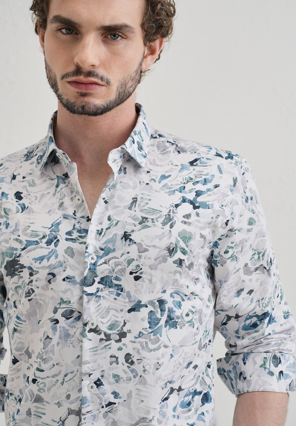 Floral Abstract Printed shirt